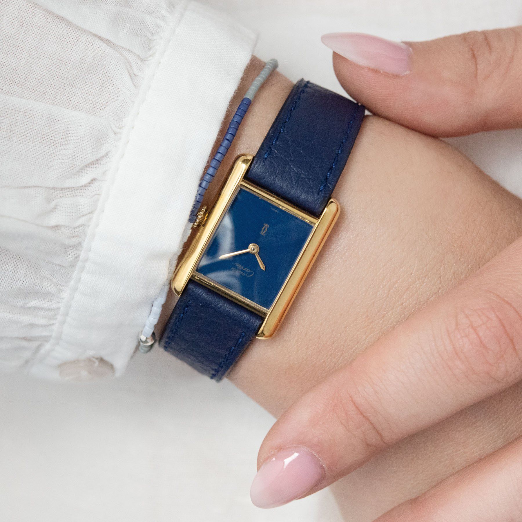 Cartier Tank Must de Cartier Blue Dial