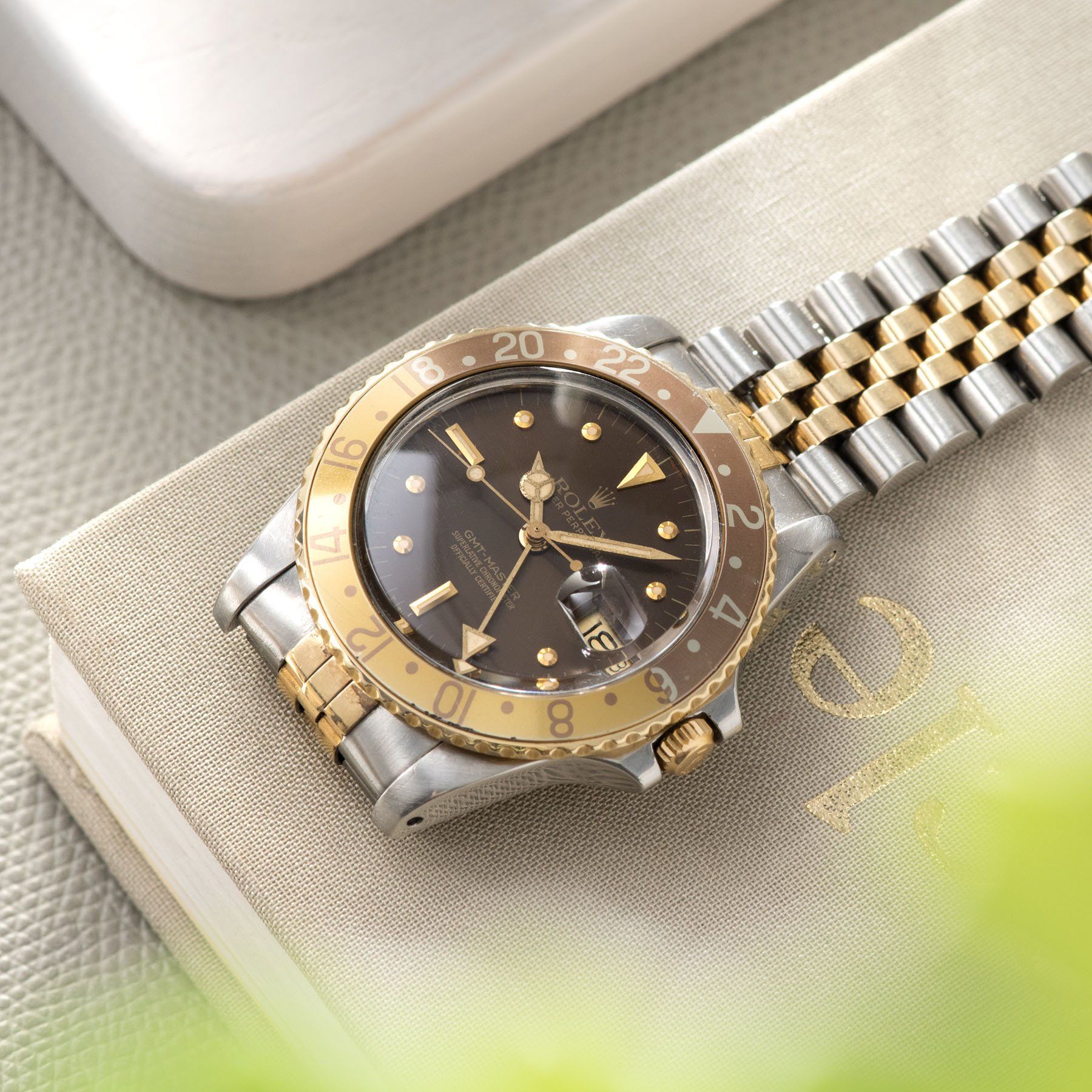 Rolex 16753 Nipple Dial GMT Master Brown Dial