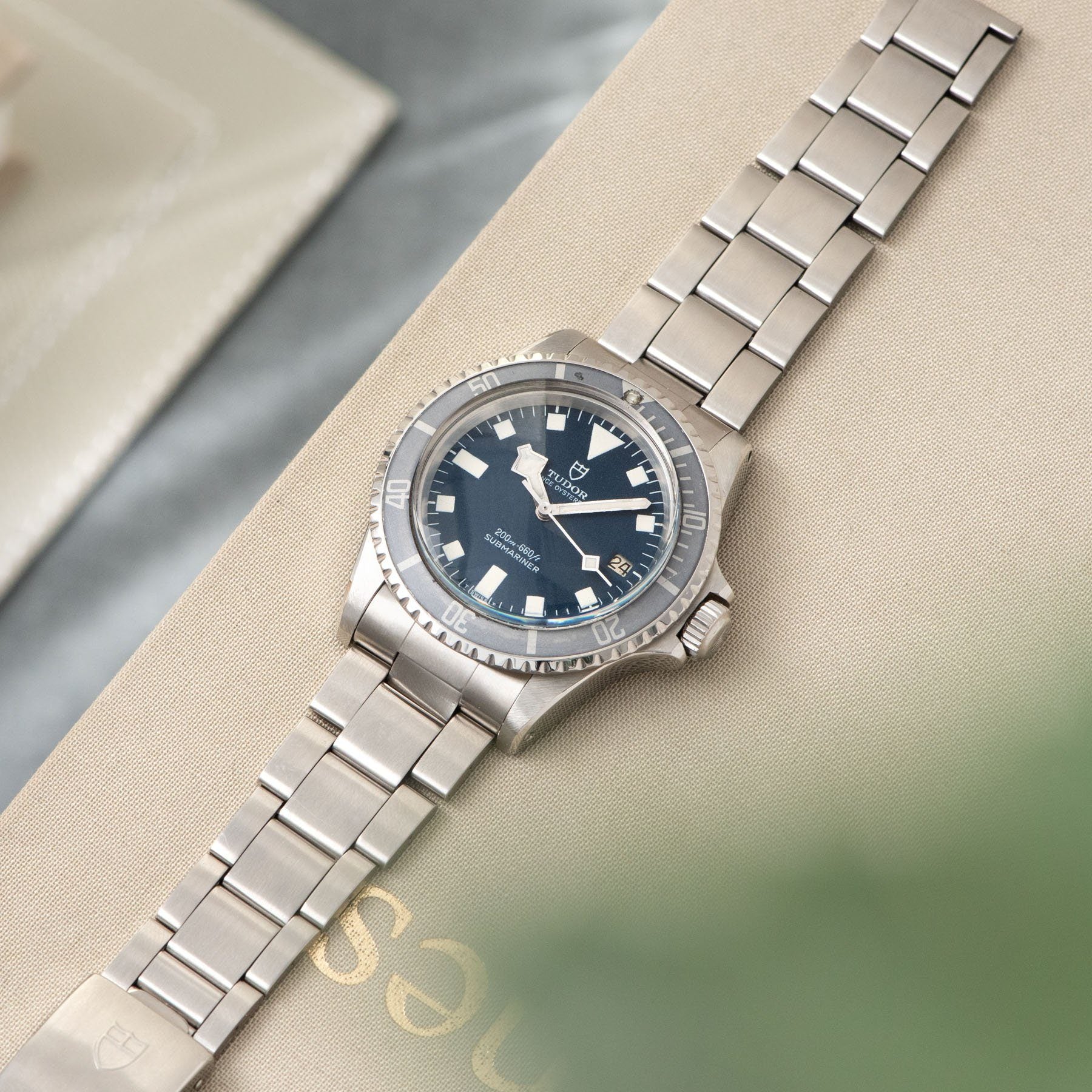 Tudor Submariner Date Blue Snowflake 7021