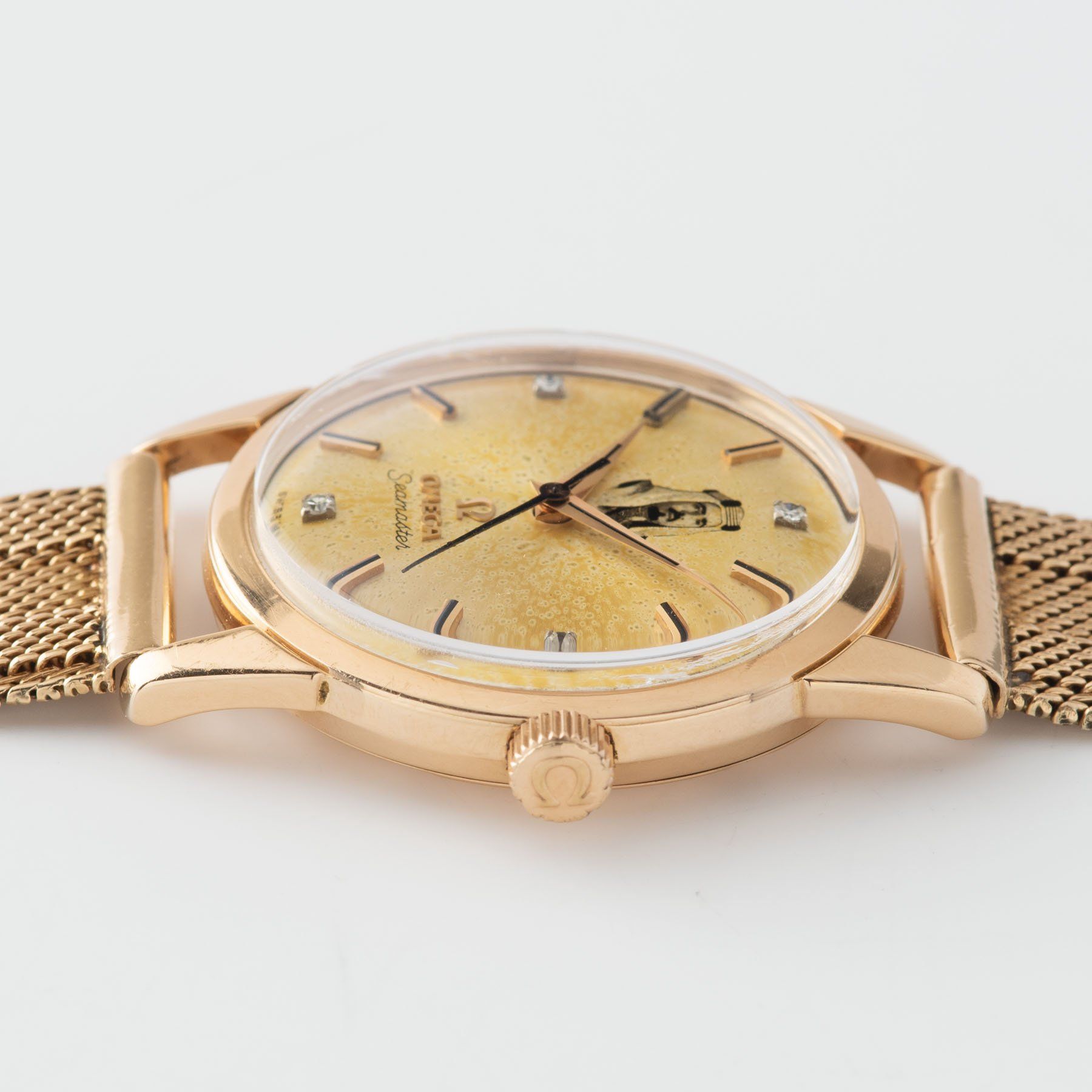 Omega Pink Gold Seamaster Zayed bin Sultan Al Nahyan