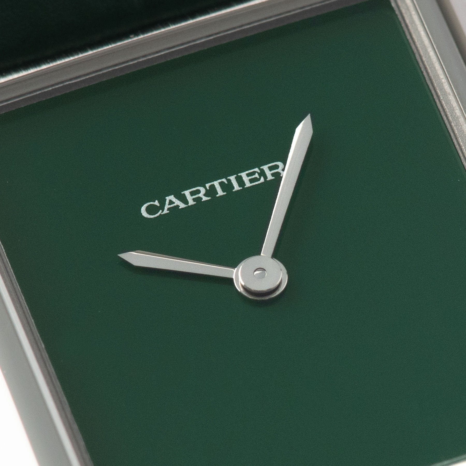 Cartier Tank Must 2021 Large Size with Green Dial