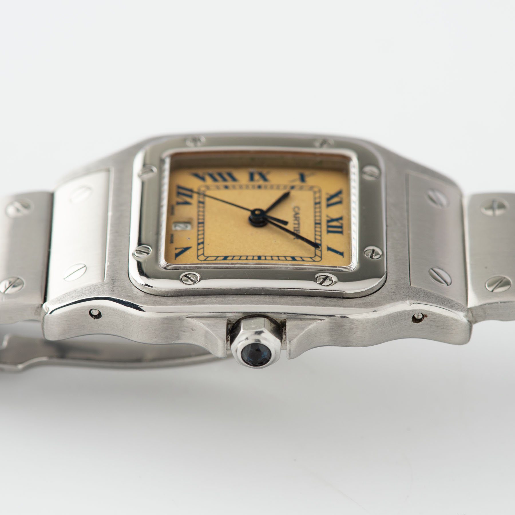 Cartier Santos Cream dial