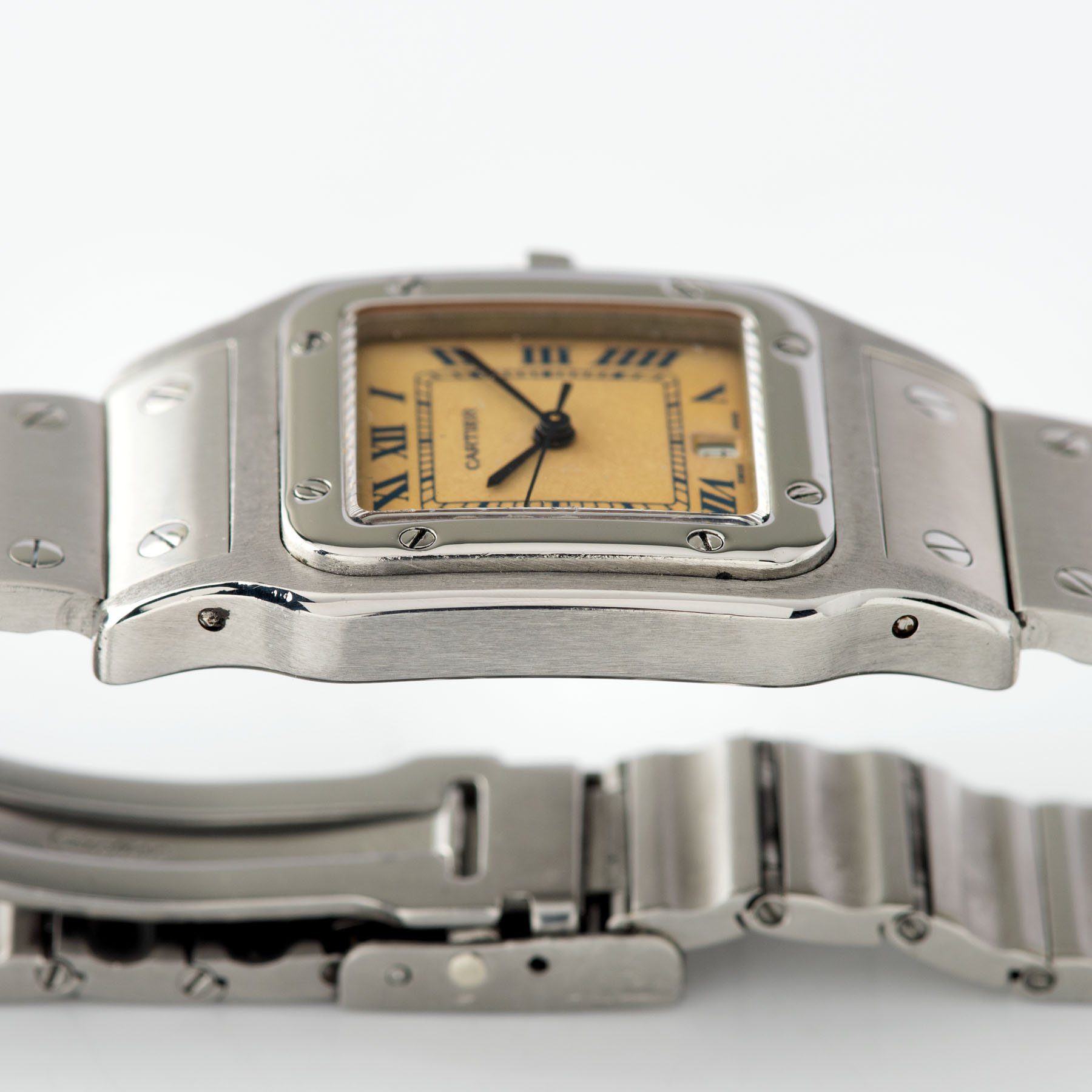 Cartier Santos Cream dial