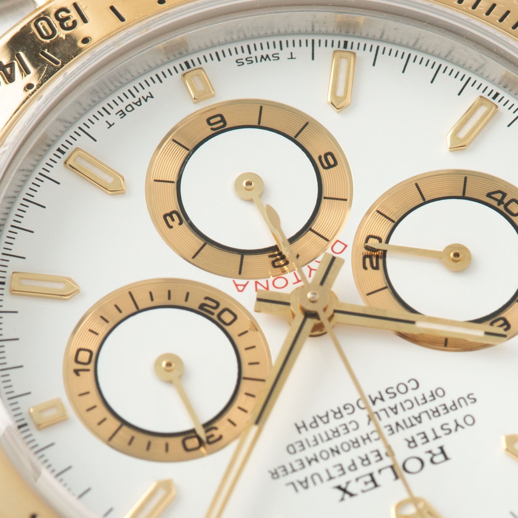 Rolex Daytona 16523 White Dial with Box and Papers