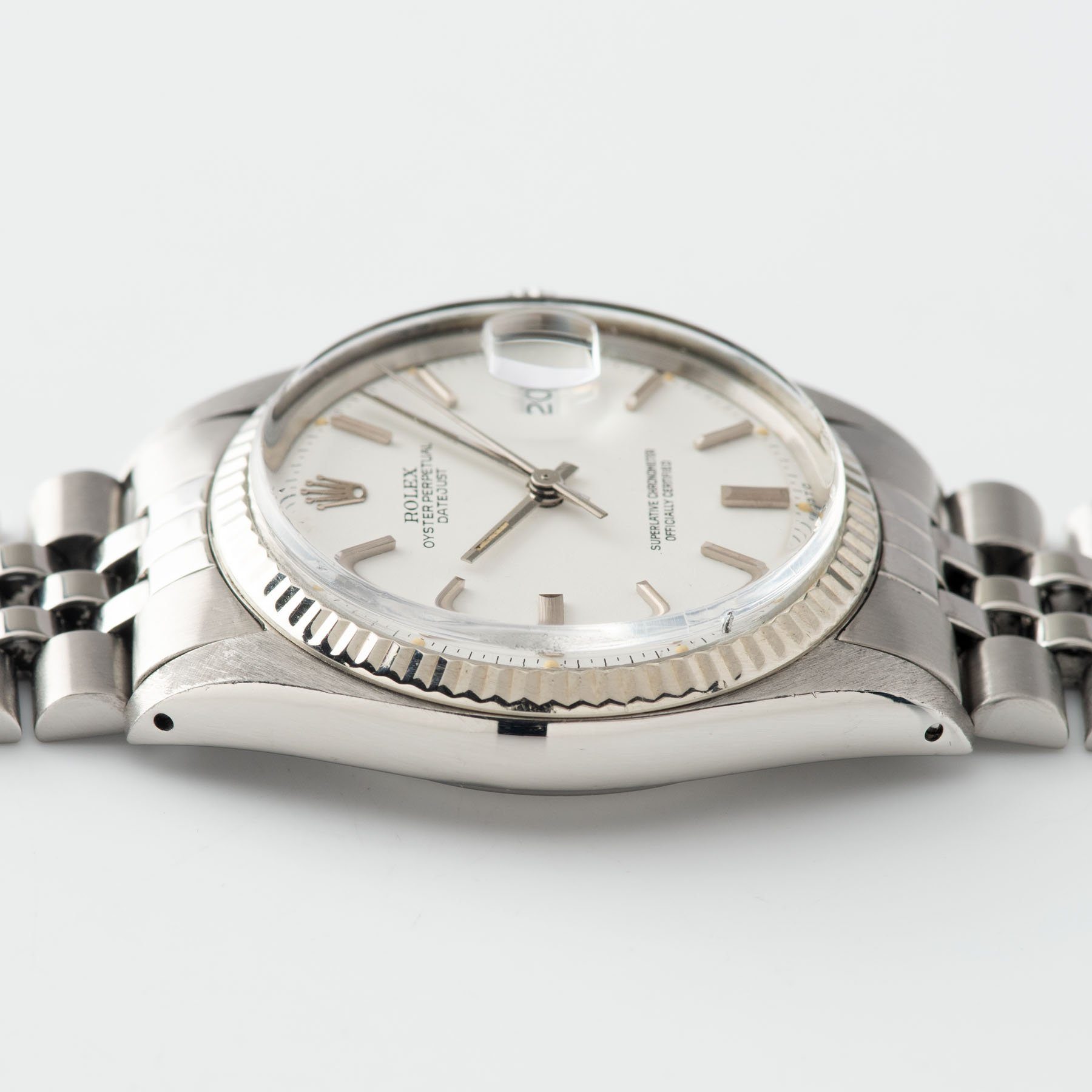 Rolex Datejust 1601 Polar White Sigma Dial