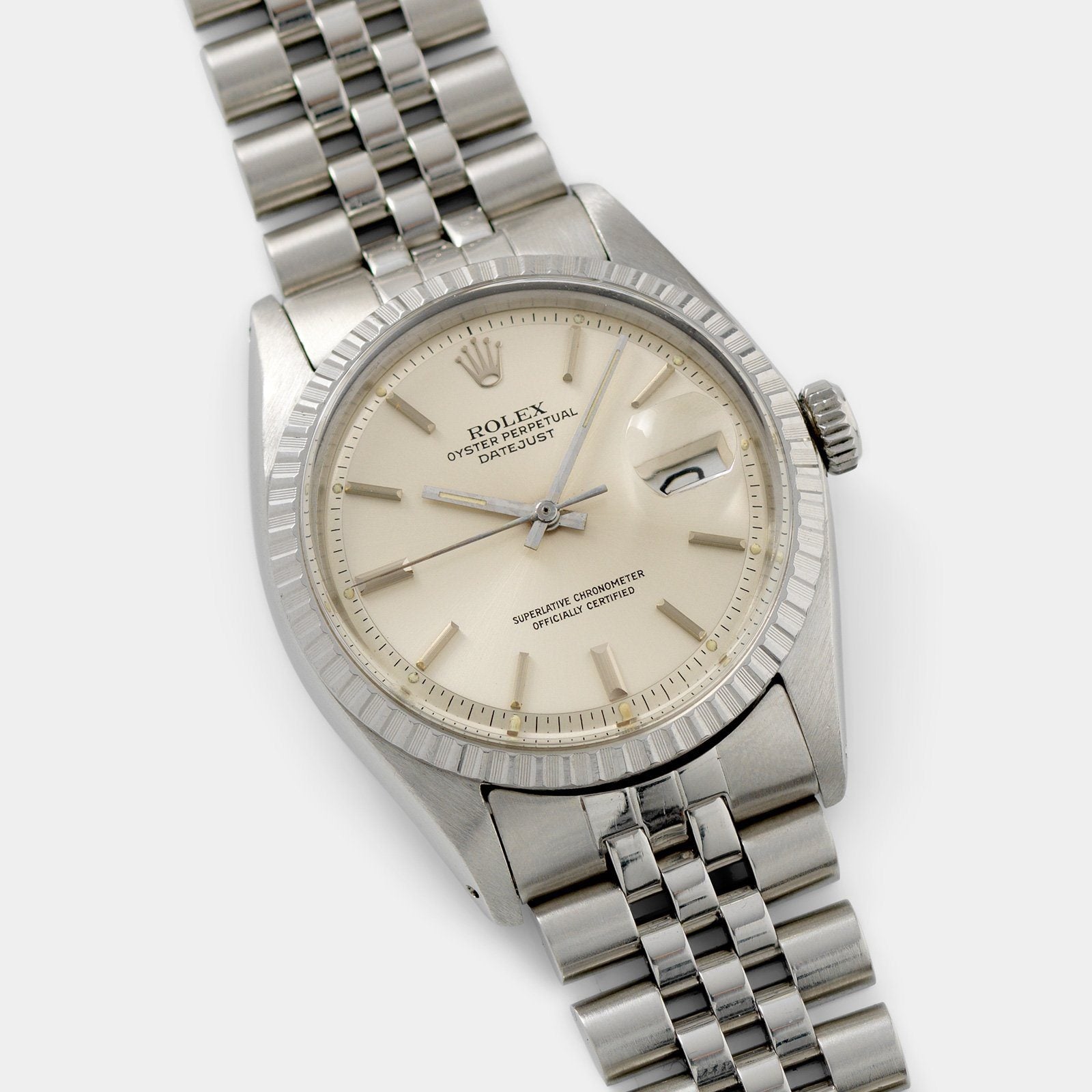 Rolex Datejust Soleil Silver Dial 1603