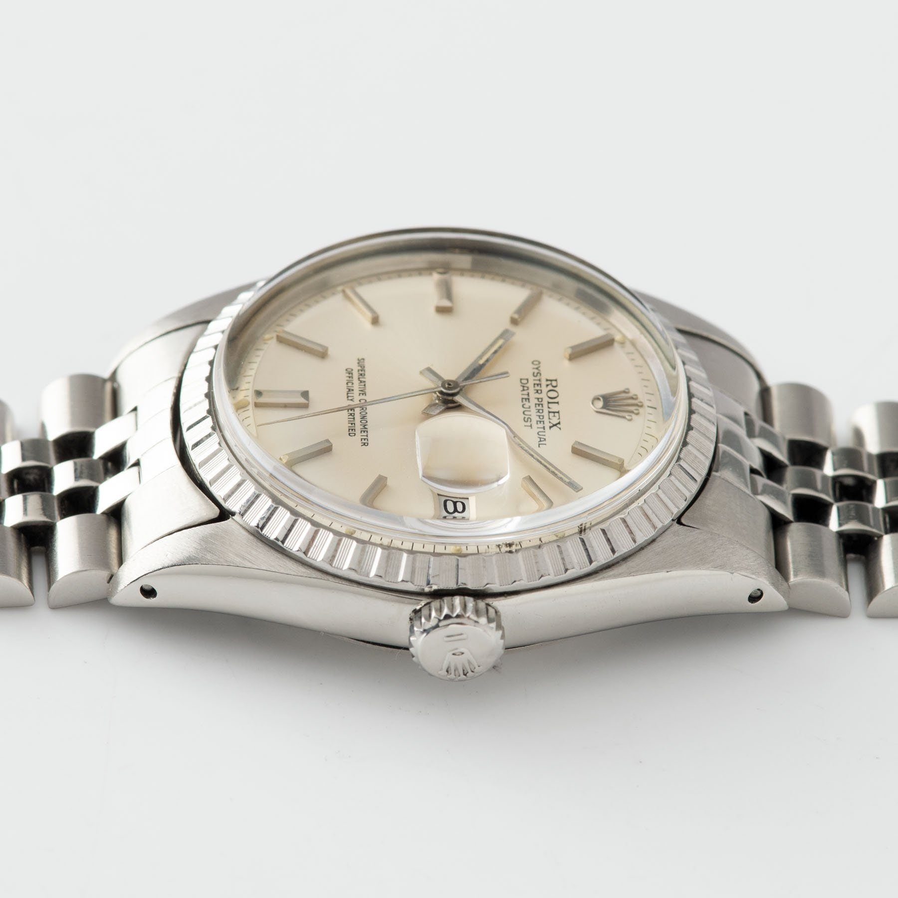 Rolex Datejust Soleil Silver Dial 1603