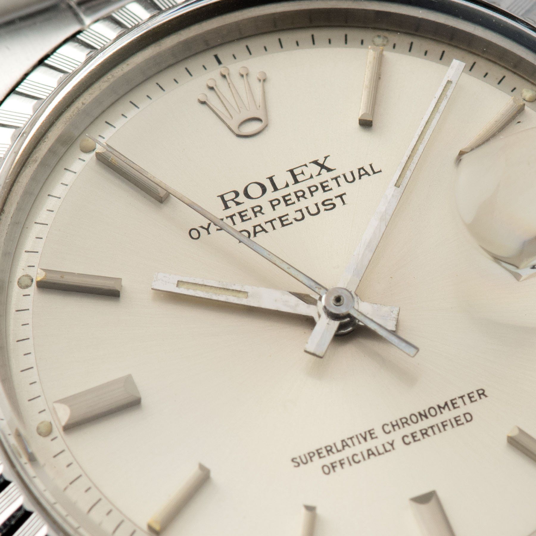 Rolex Datejust Soleil Silver Dial 1603