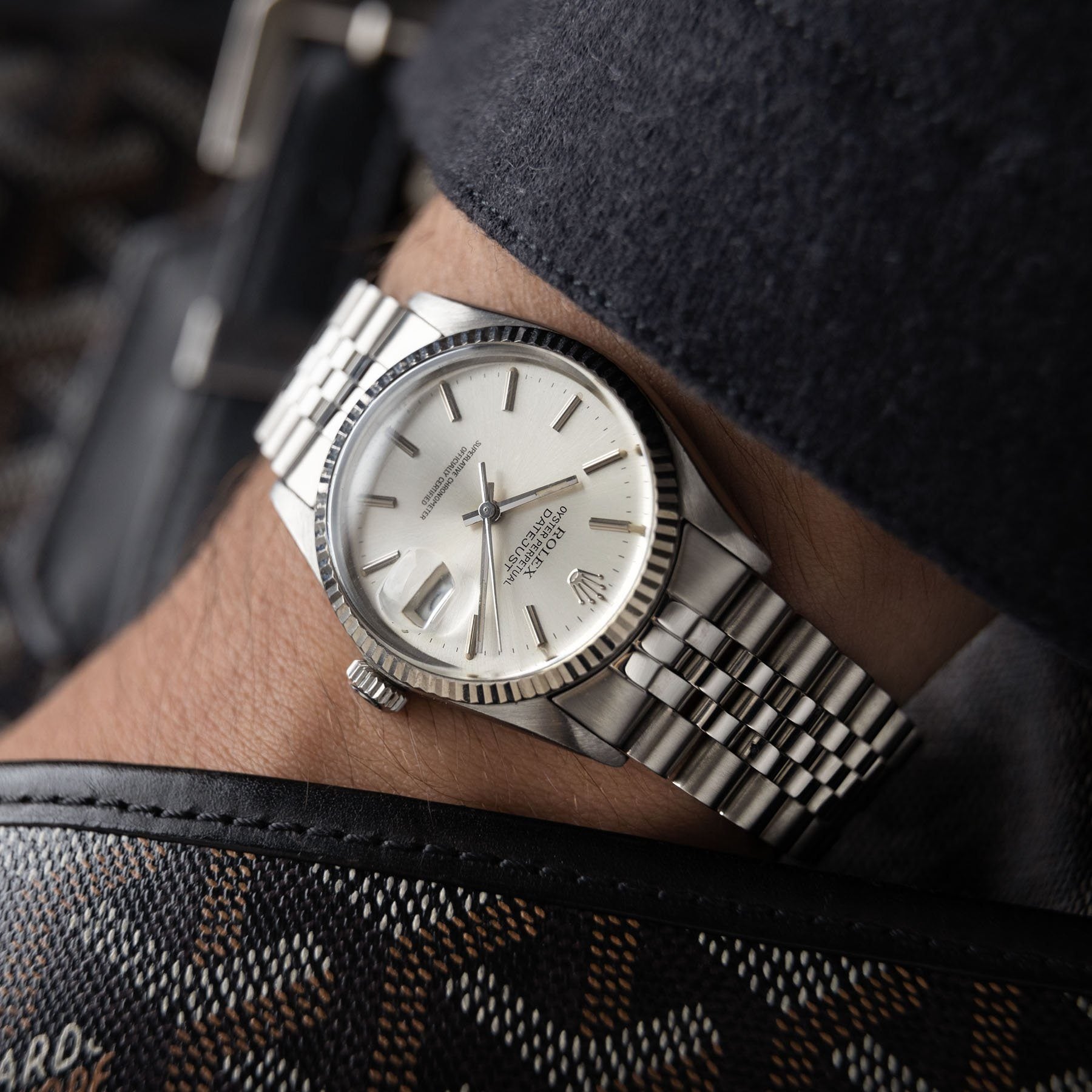 Rolex Datejust Silver dial ref 16014