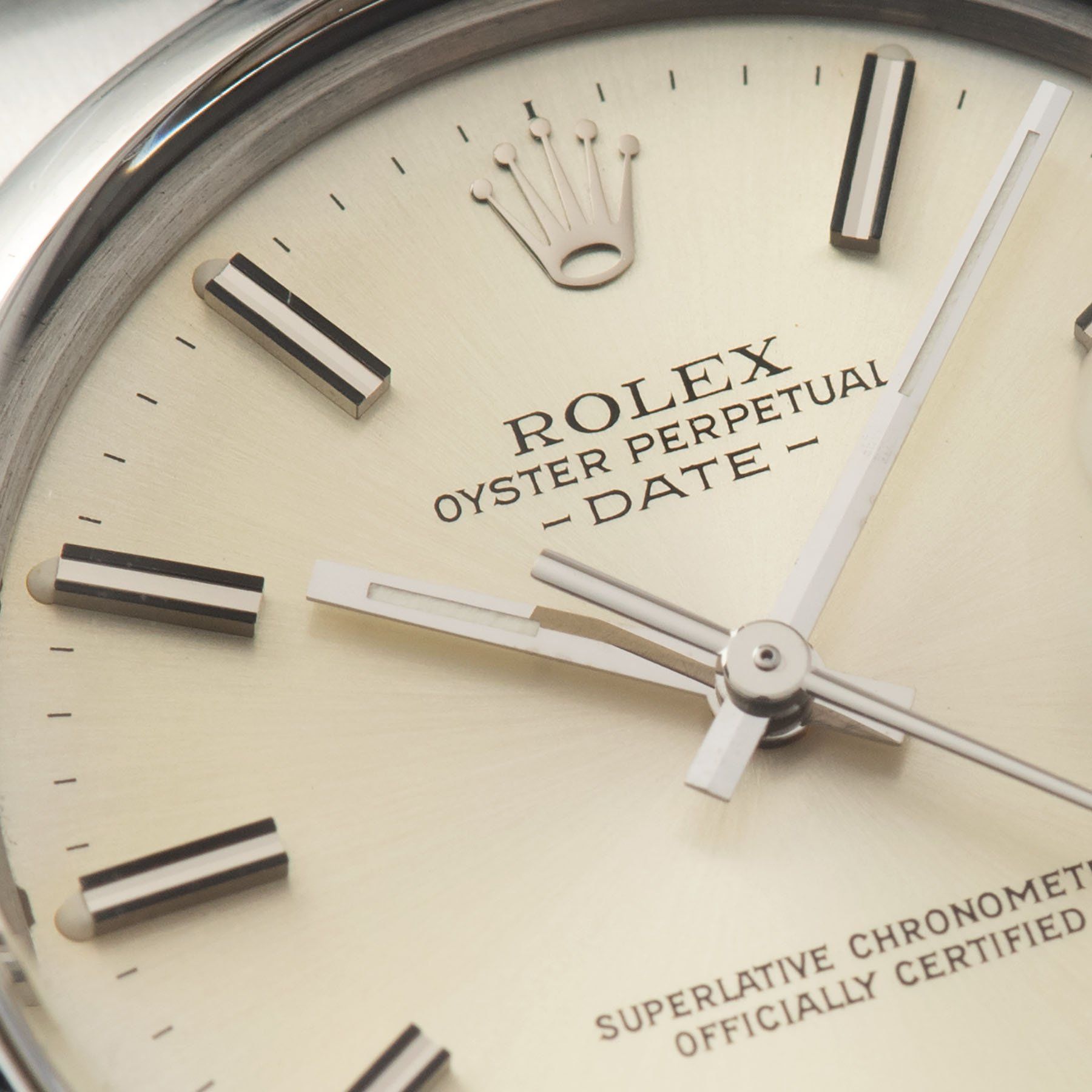 Rolex Oyster Perpetual Date Cream Dial 15000