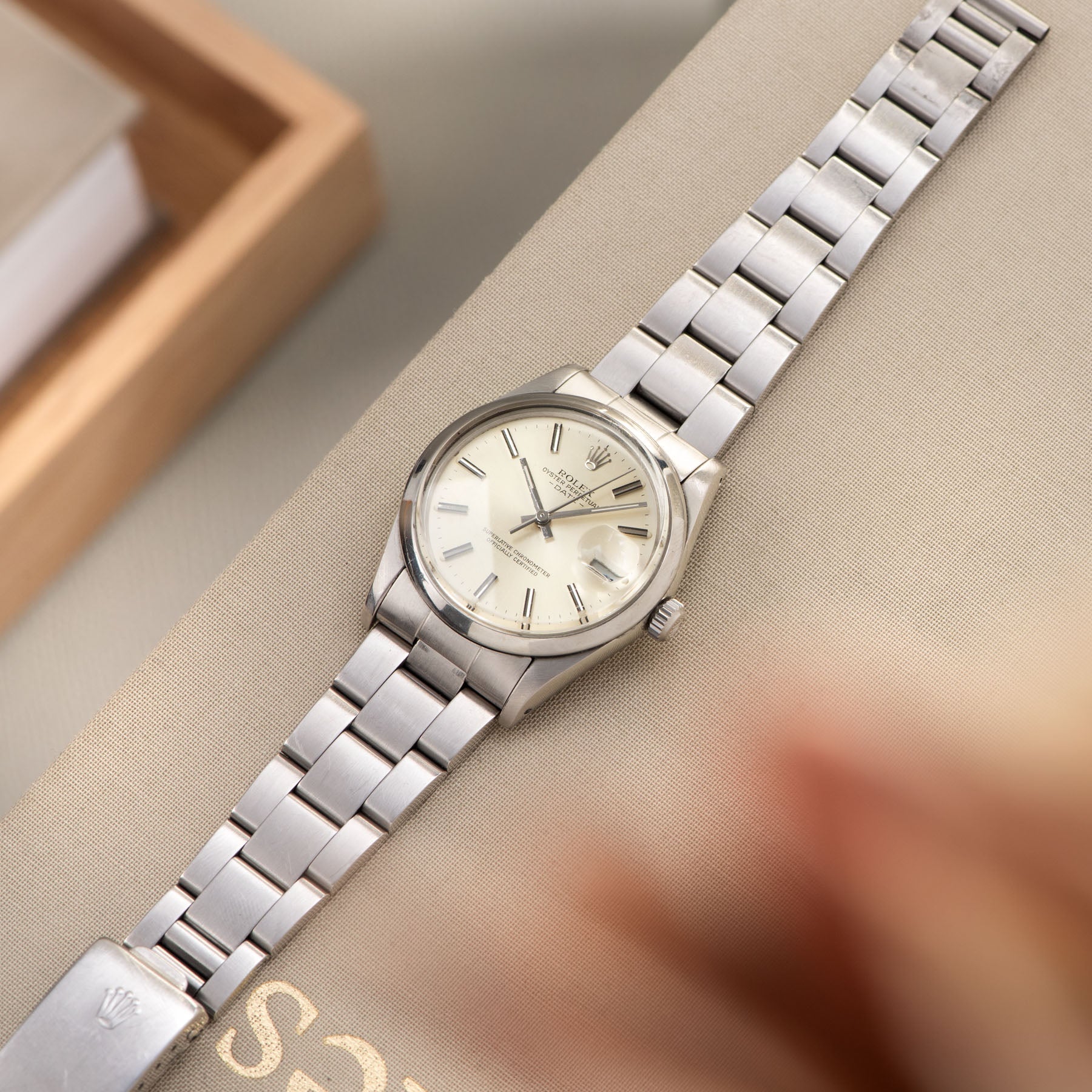 Rolex Oyster Perpetual Date 15000 Cream Dial