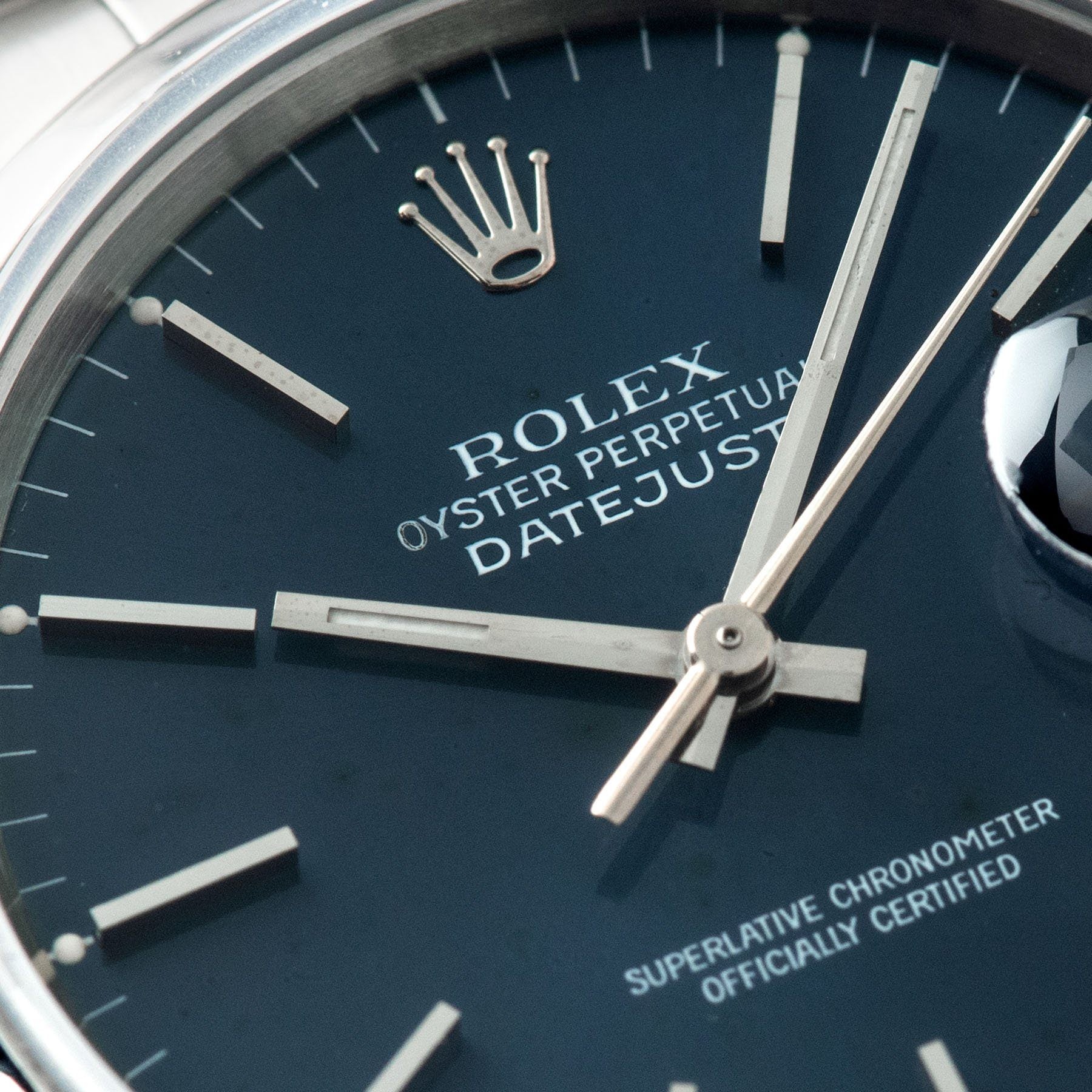 Rolex Datejust Blue Soleil Dial 16200