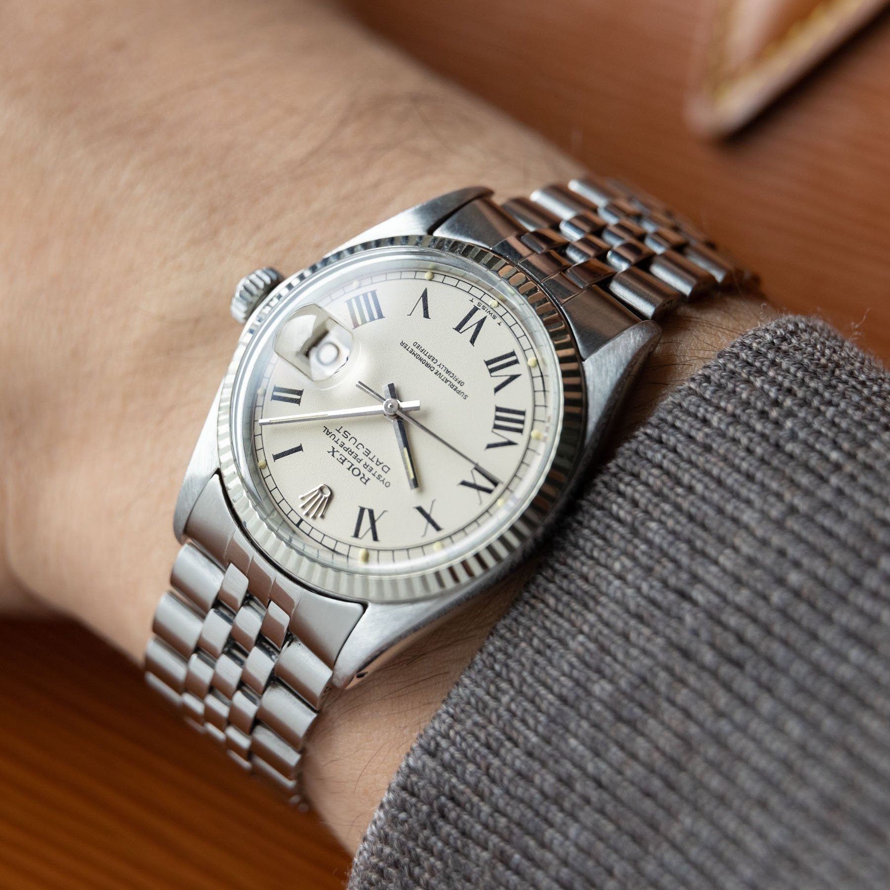 Rolex Datejust Buckley dial ref 1601