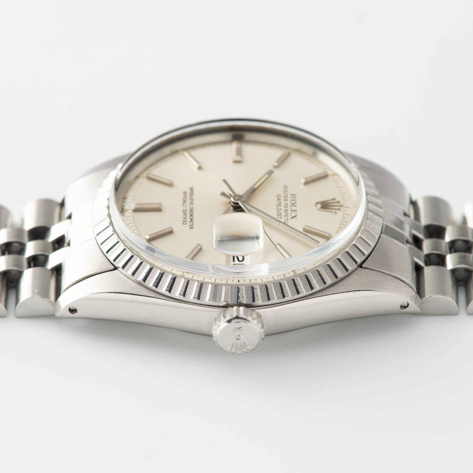 Rolex Datejust Silver Sigma Dial 1603