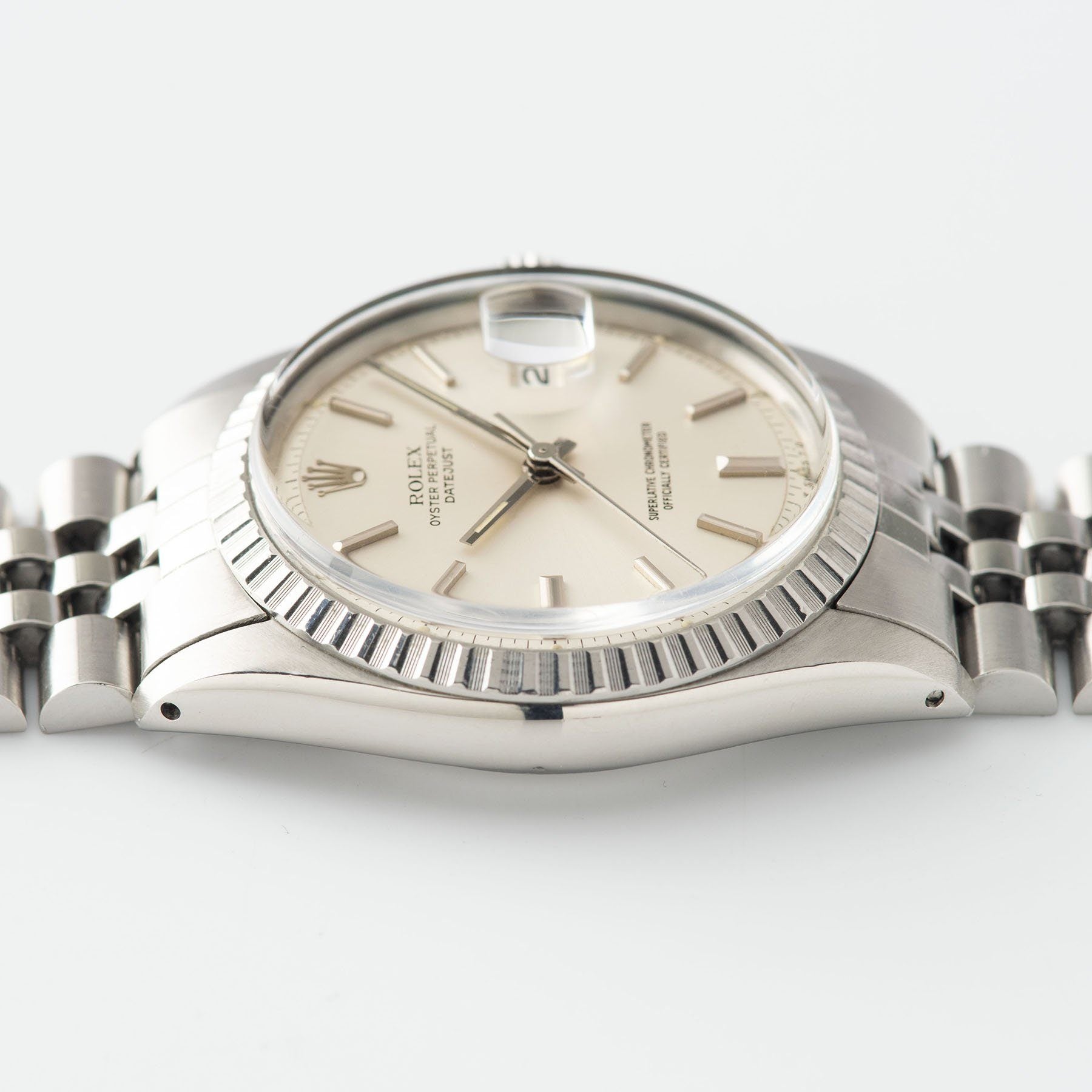 Rolex Datejust Silver Sigma Dial 1603