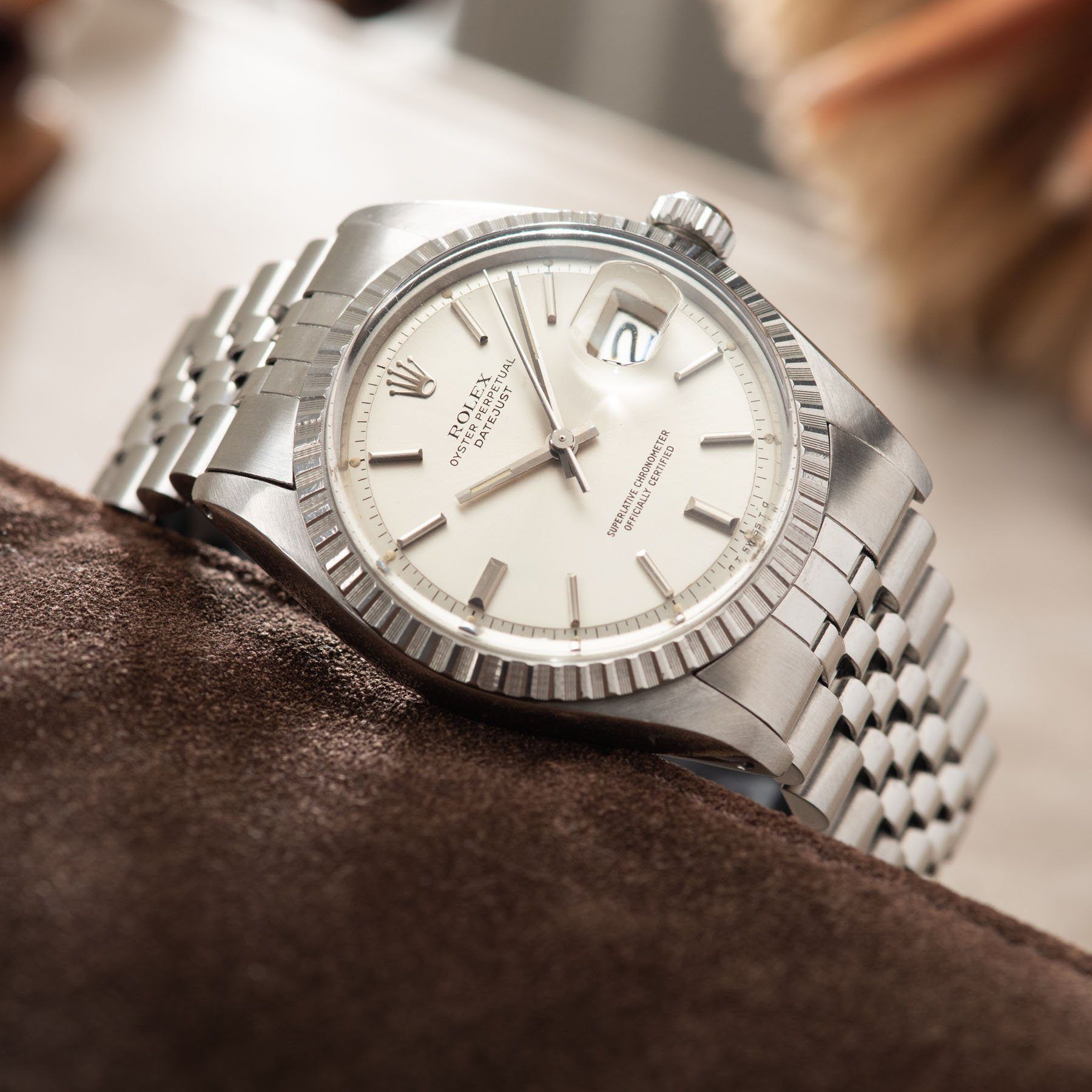 Rolex Datejust Silver Sigma Dial 1603