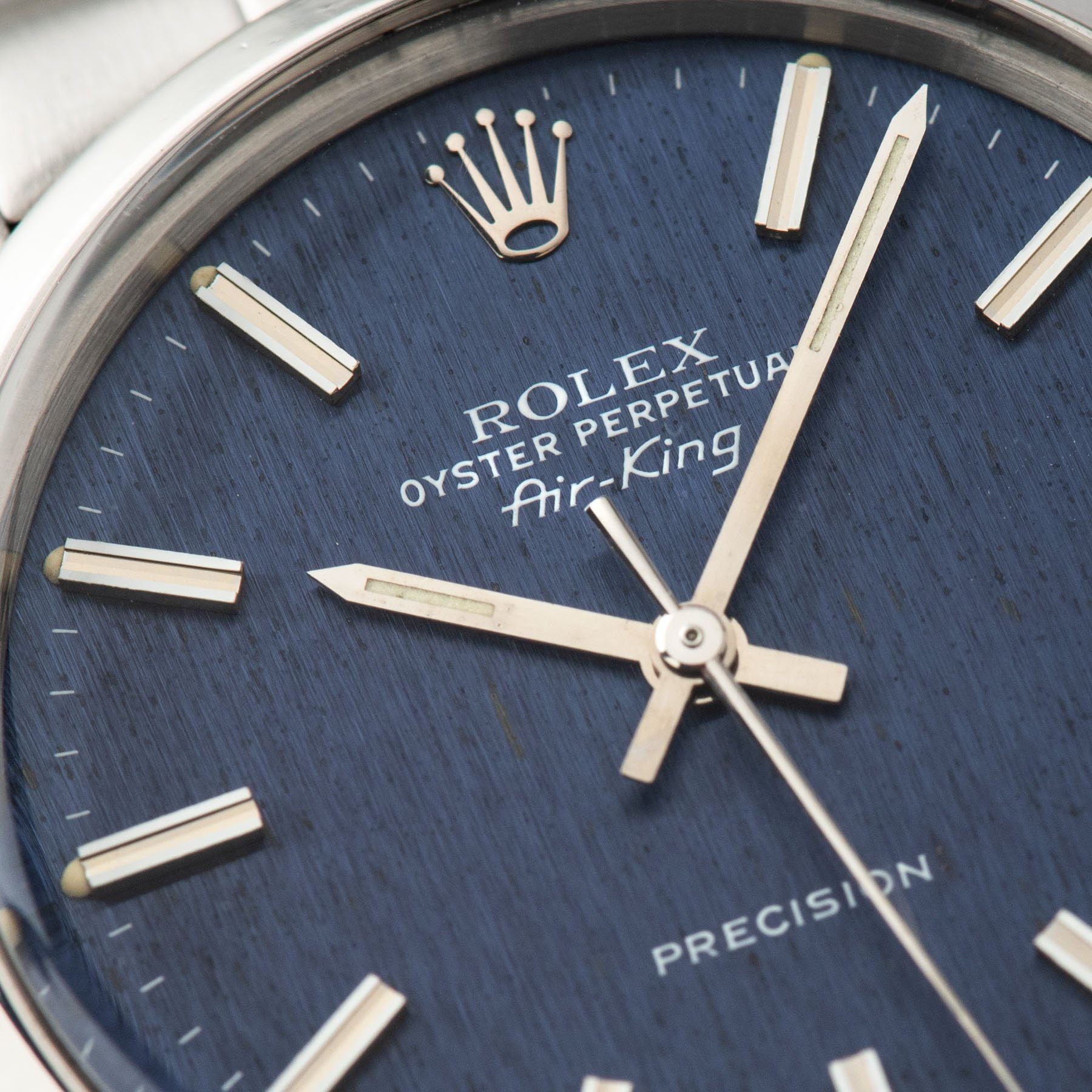 Rolex Air King Blue Dial Ref 5500