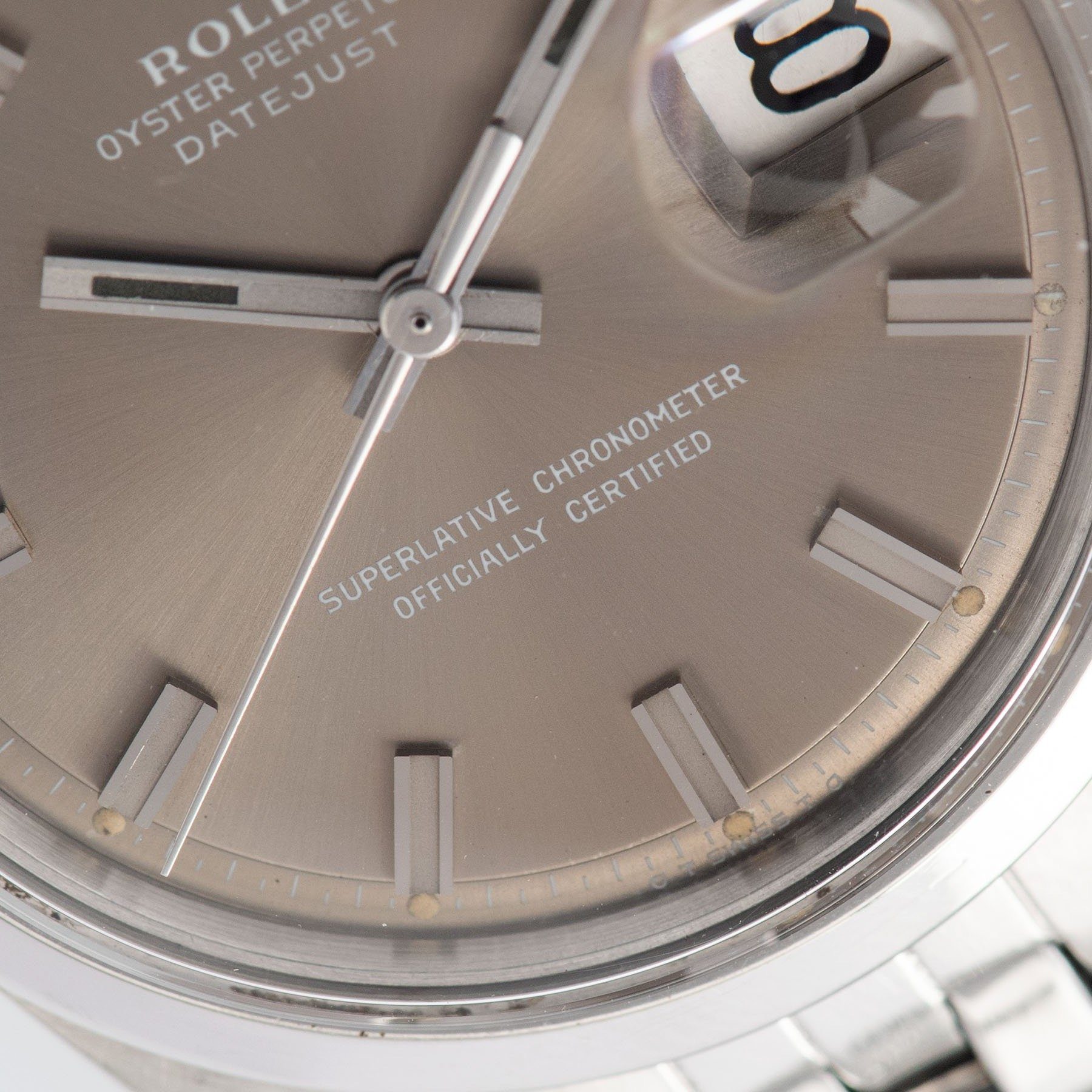 Rolex Datejust 1600 Taupe Wide Boy Dial