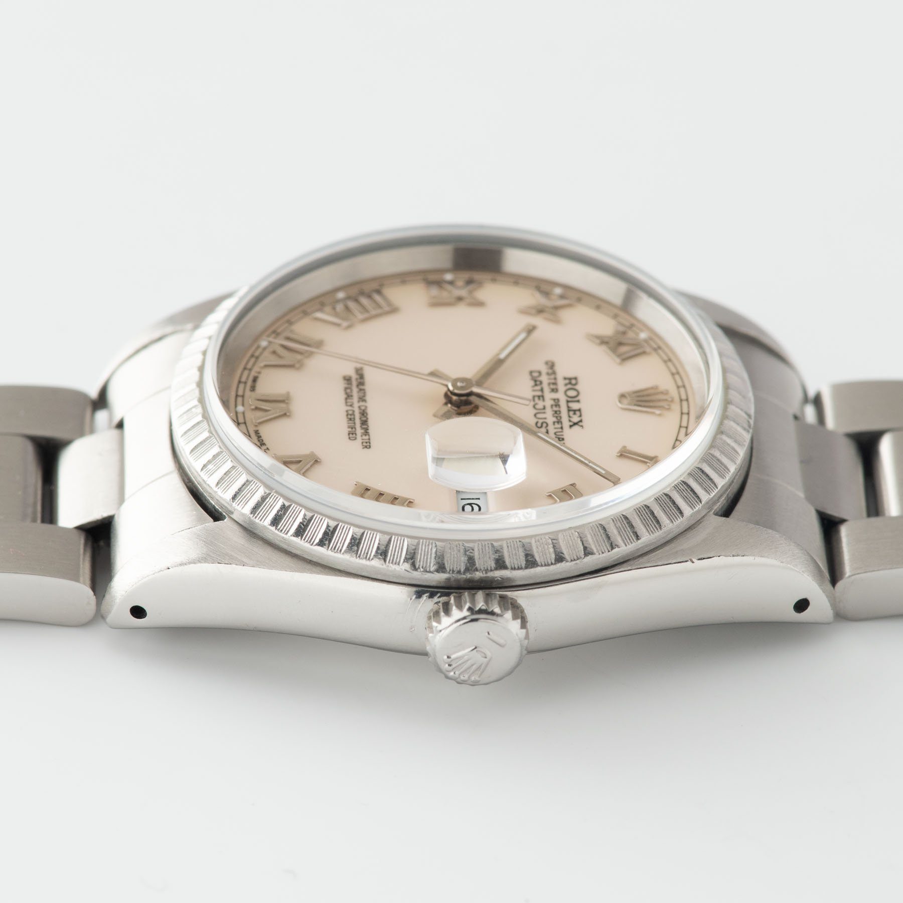 Rolex Datejust Cream Dial Reference 16220