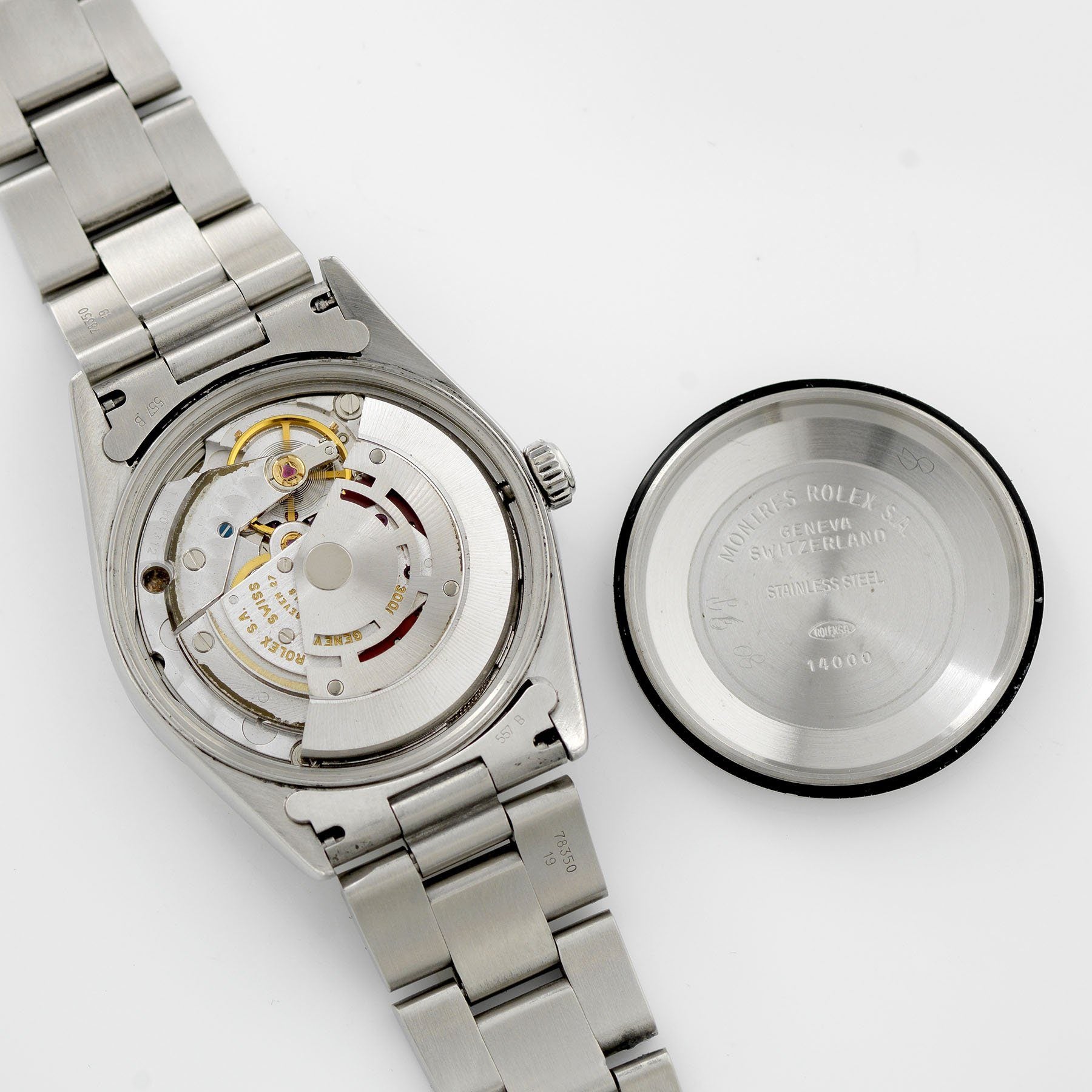 Rolex Air King Silver Soleil Dial  Ref 1400