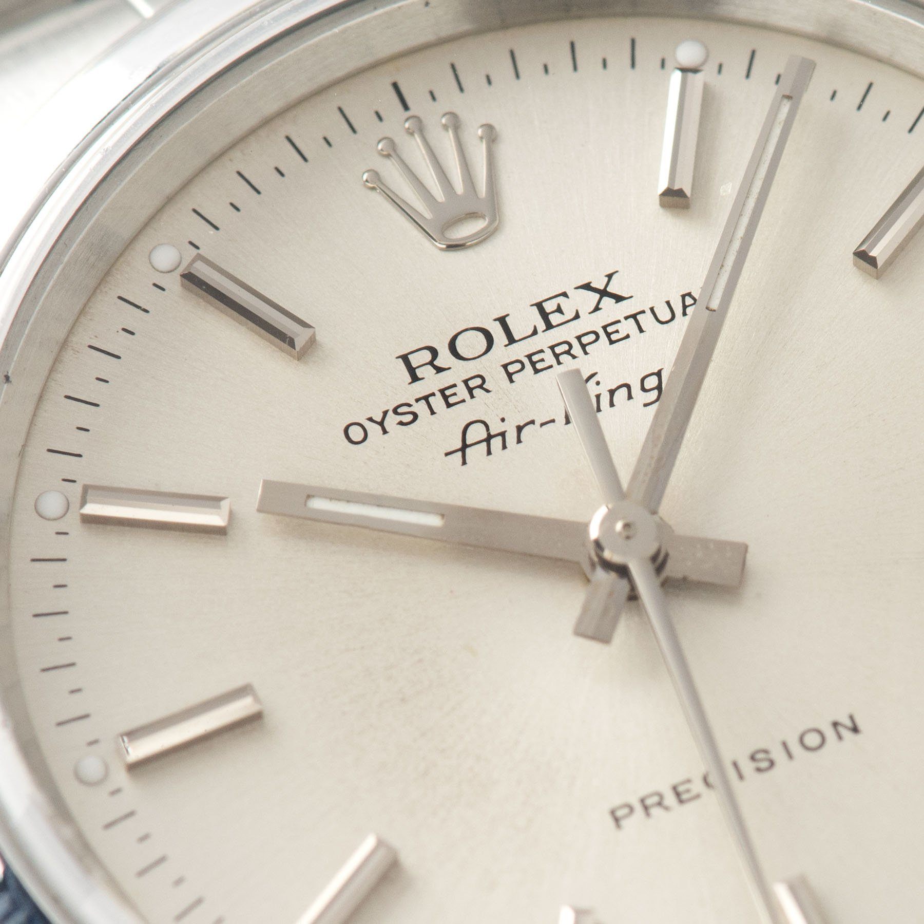 Rolex Air King Silver Soleil Dial  Ref 1400