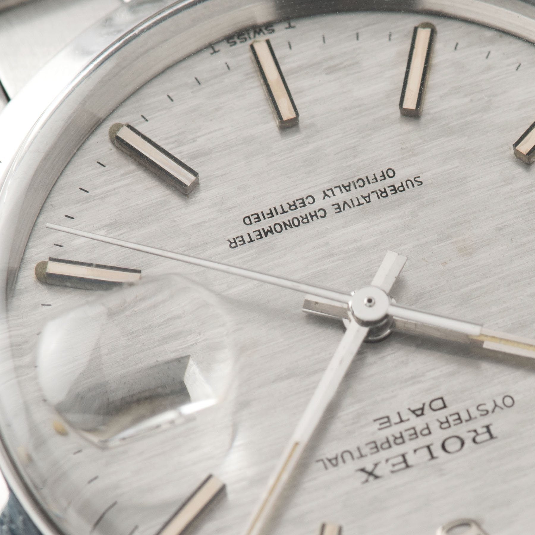 Rolex Oyster Perpetual Date 1500 Brick Dial