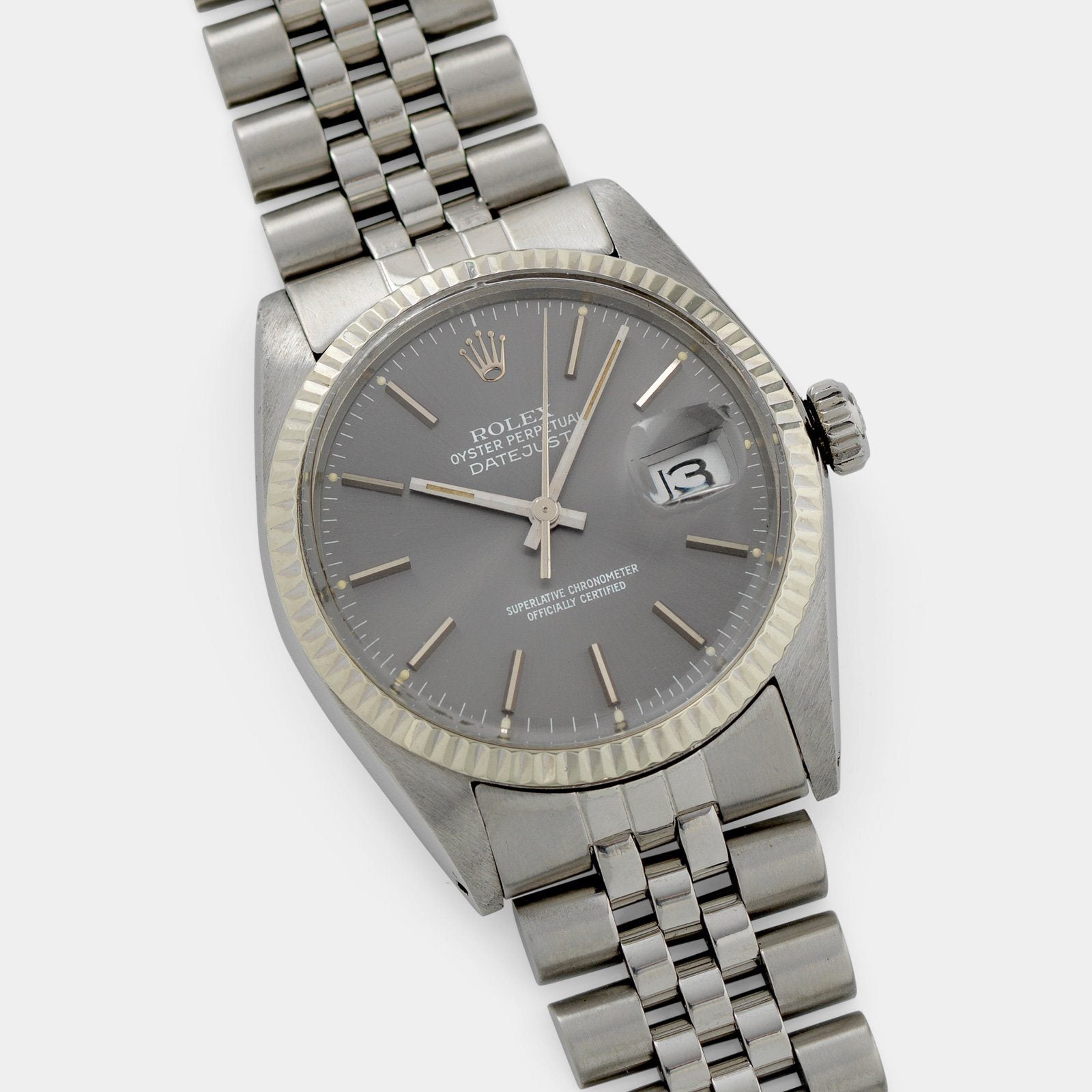 Rolex Datejust Grey dial ref 16014