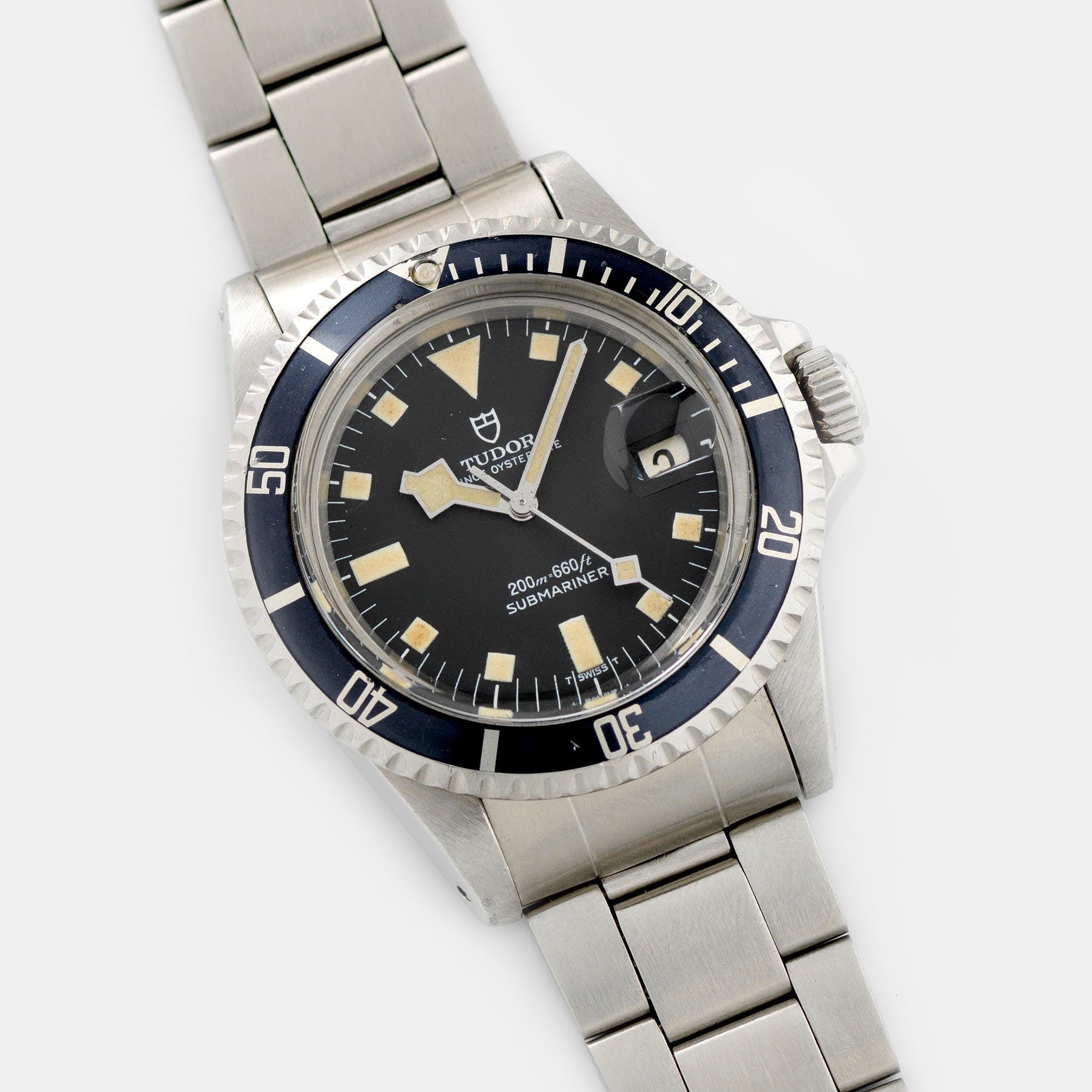 Tudor Snowflake date black dial ref 9411/0