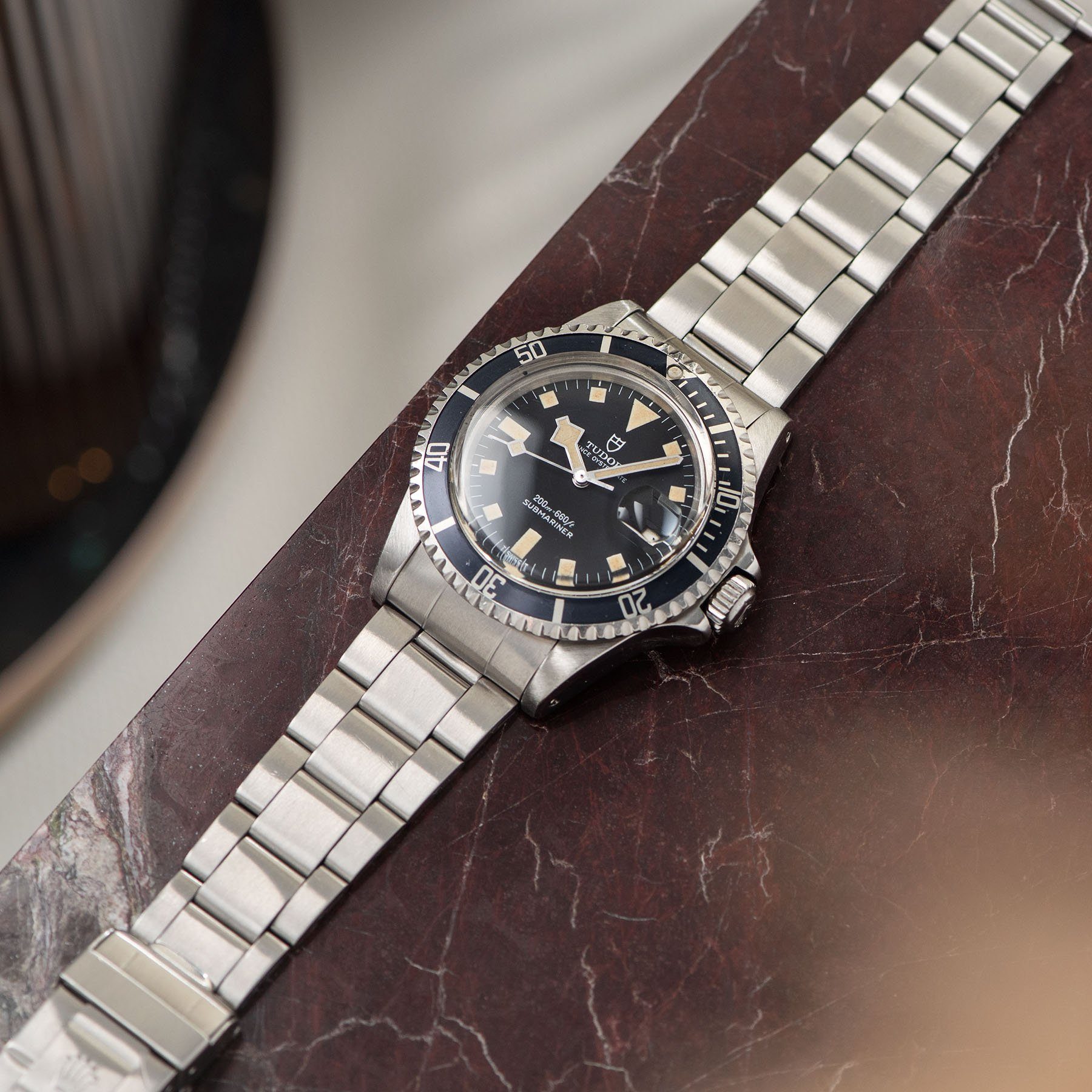 Tudor Snowflake date black dial ref 9411/0