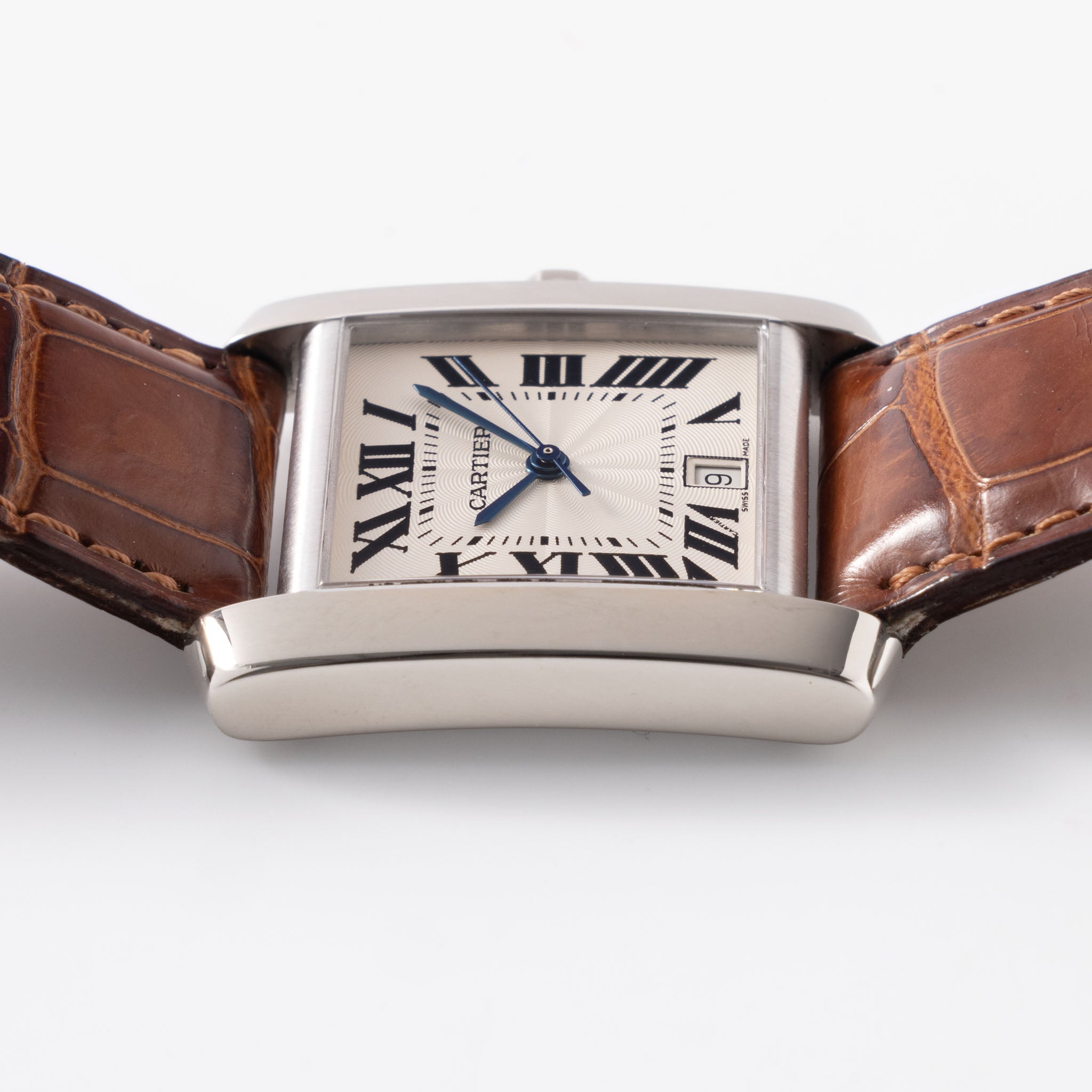 Cartier Tank Francaise in 18kt White Gold Ref 2366