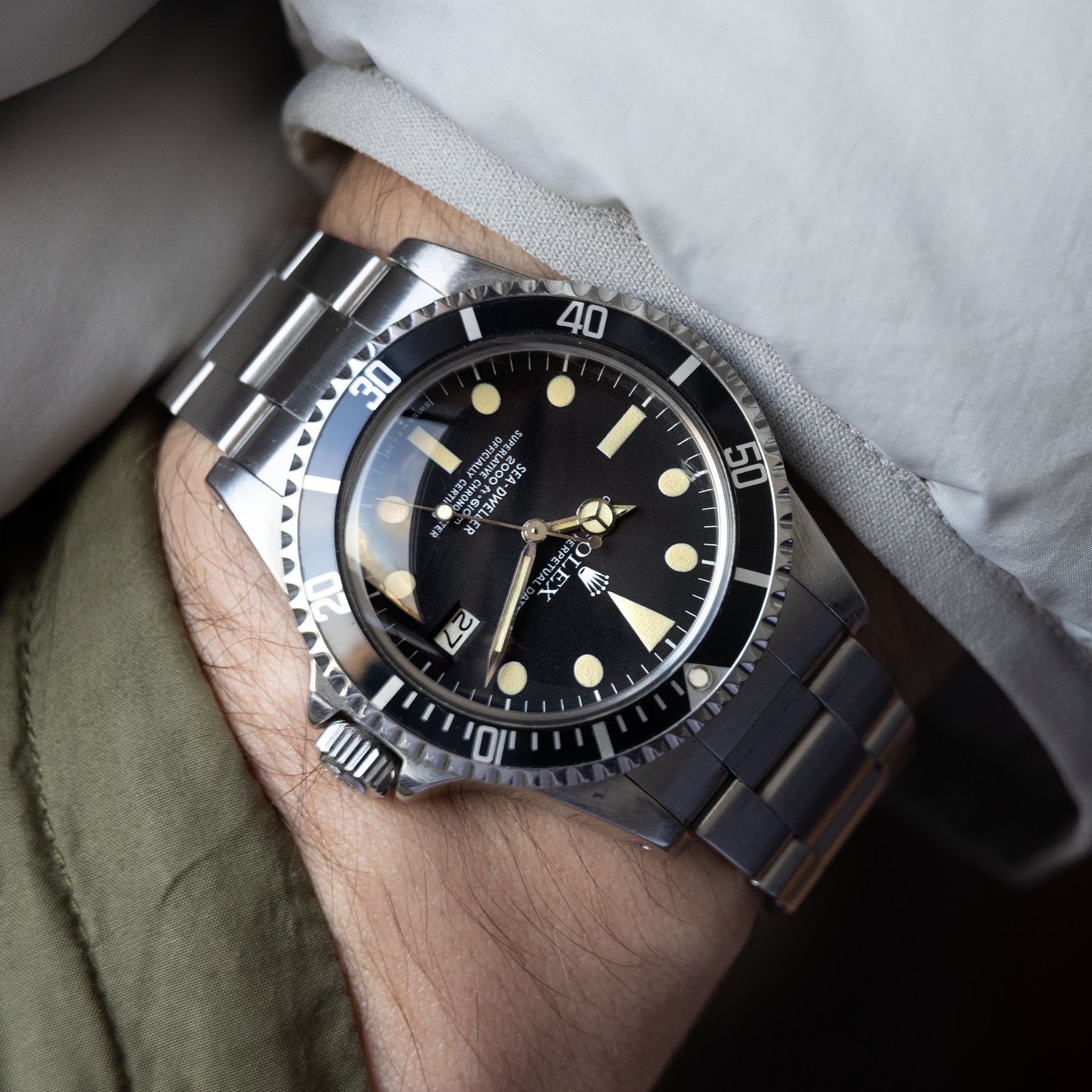 Rolex Seadweller Mk 1 Dial Reference 1665