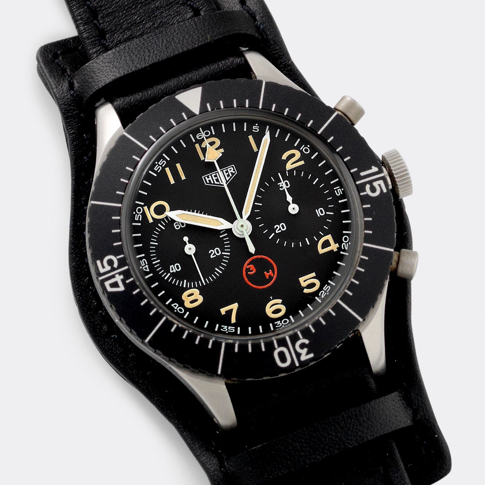 Heuer Chronograph Bundeswehr Issued Chrono