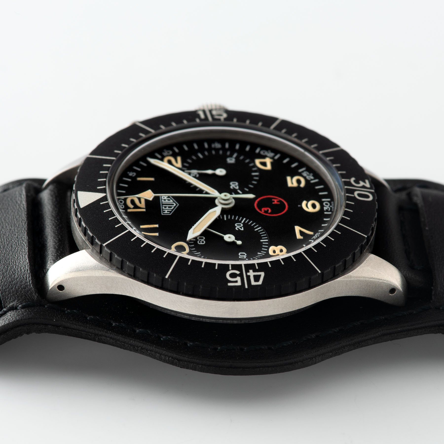 Heuer Chronograph Bundeswehr Issued Chrono