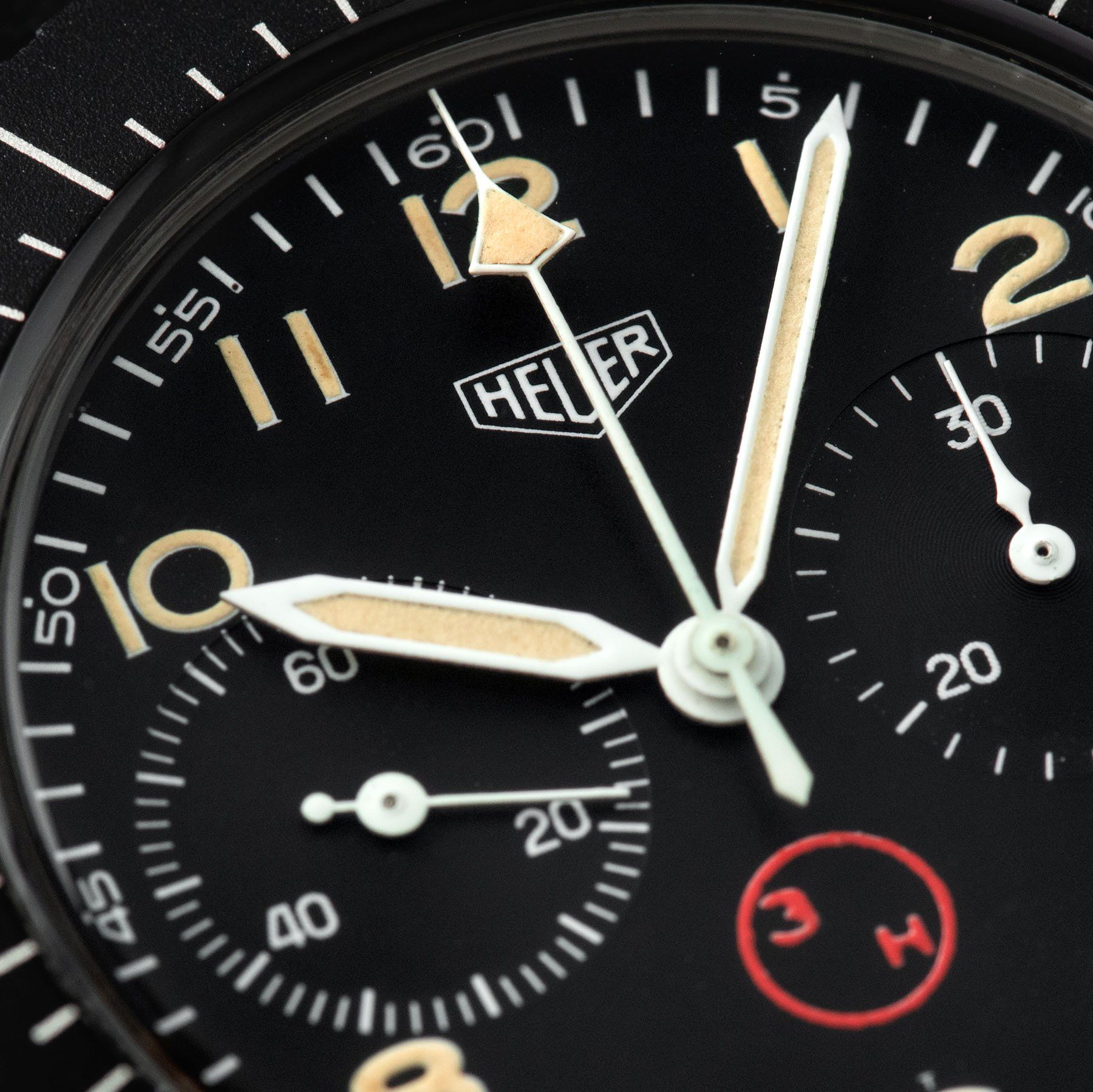 Heuer Chronograph Bundeswehr Issued Chrono