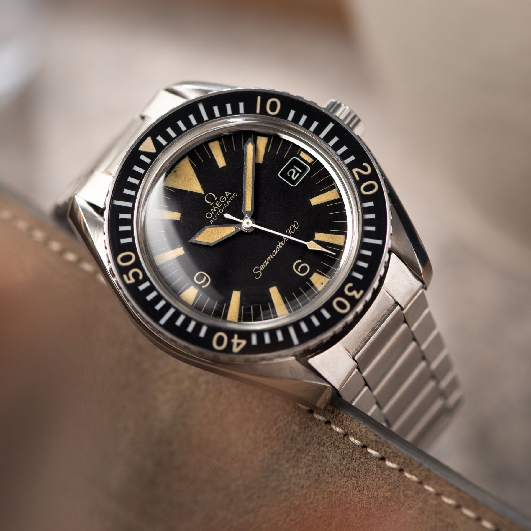 Omega Seamaster SM300 Big Triangle 166.024 Box and Papers