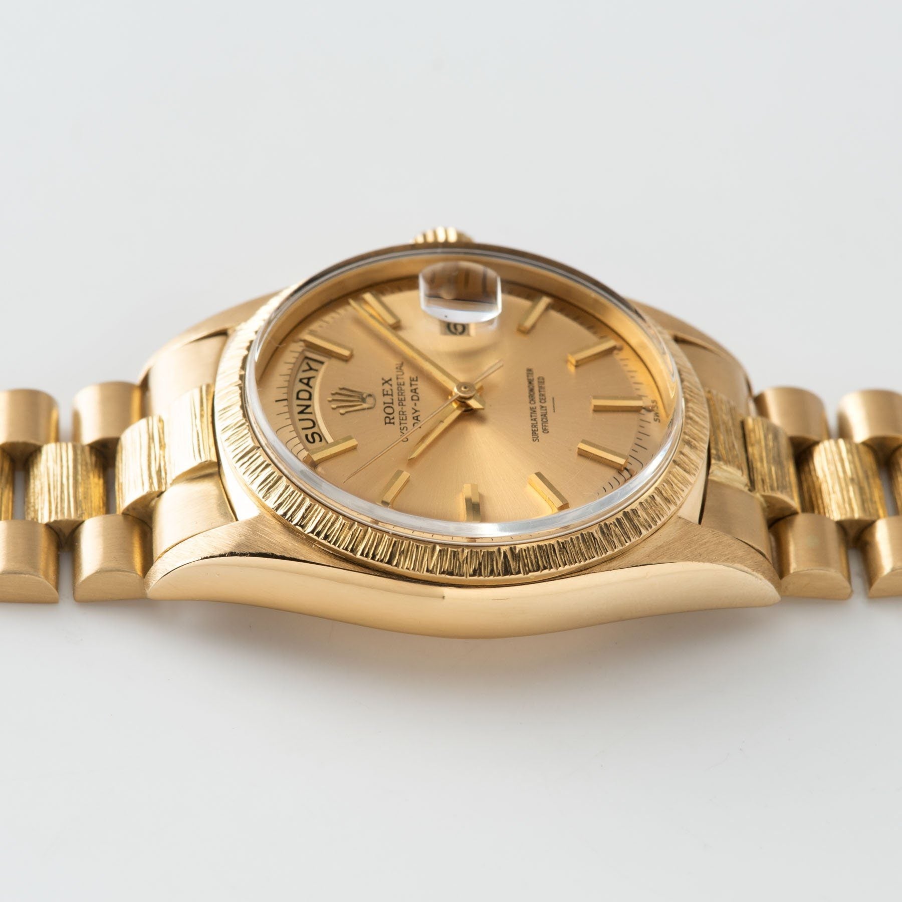 Rolex Day-Date Yellow Gold with Champagne Underline Dial