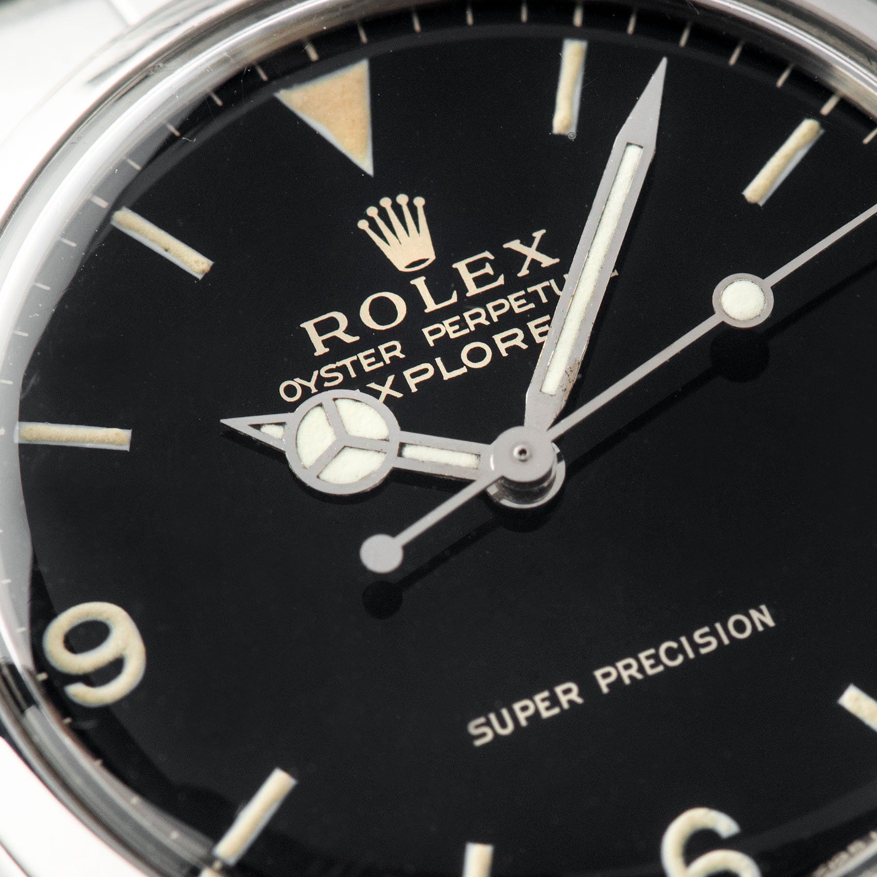 Rolex Explorer Gilt Dial Super Precision 5500