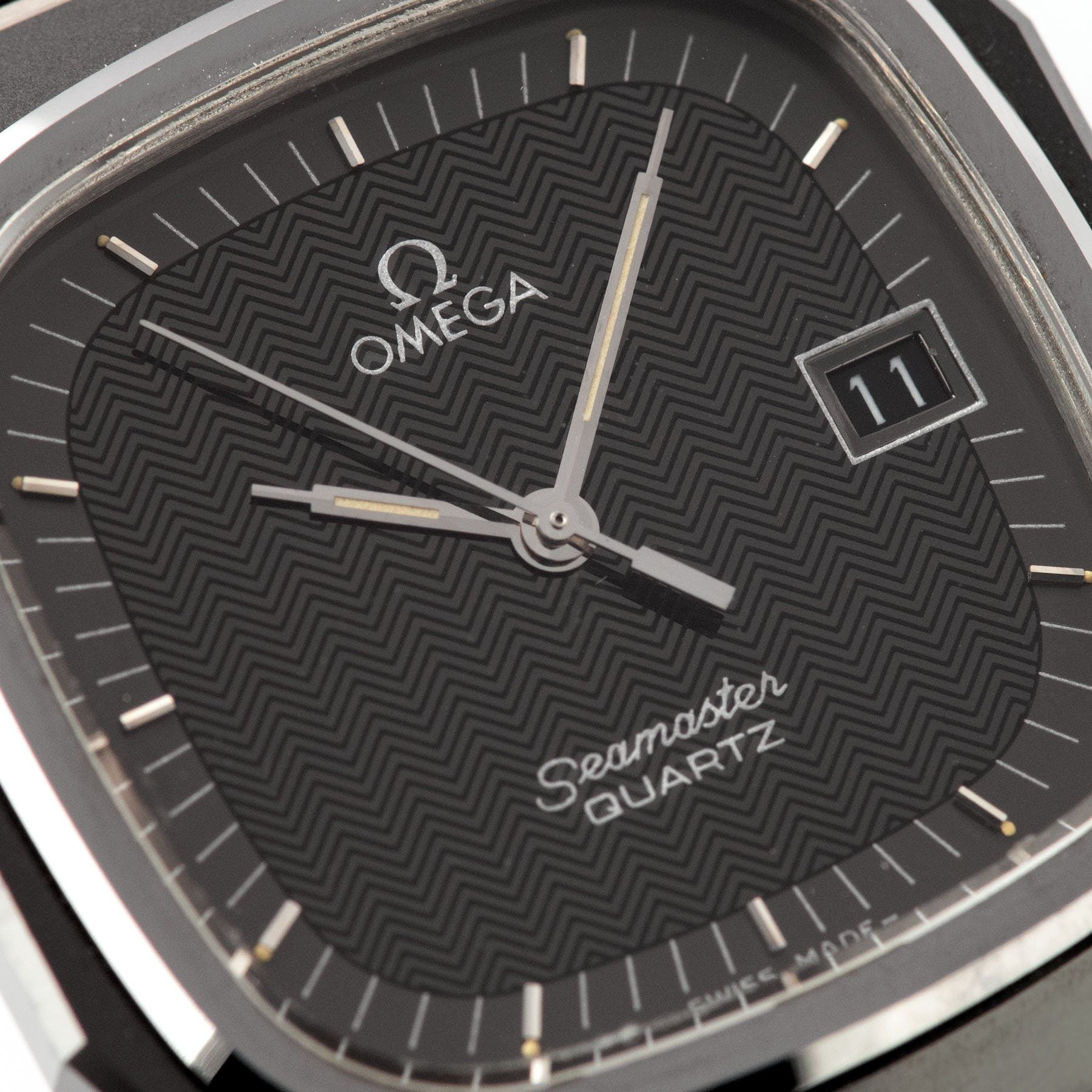 His  Omega Seamaster Ceramic Black Tulip