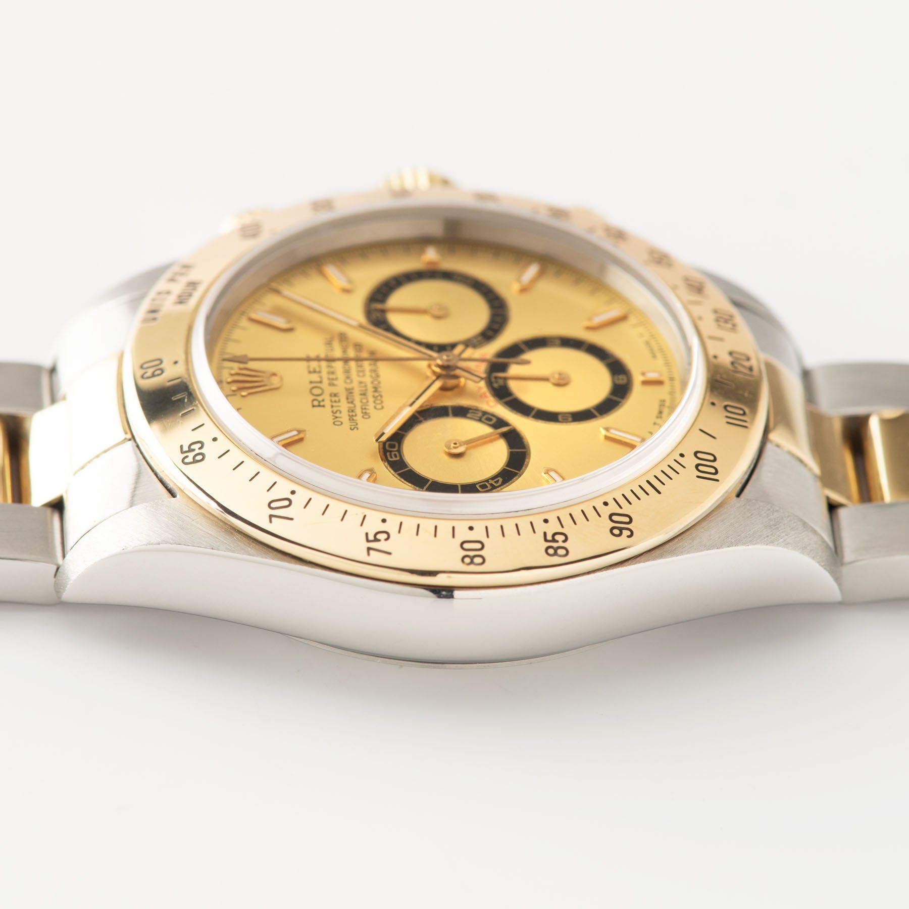 Rolex Daytona Steel and Gold 16523 Champagne Dial