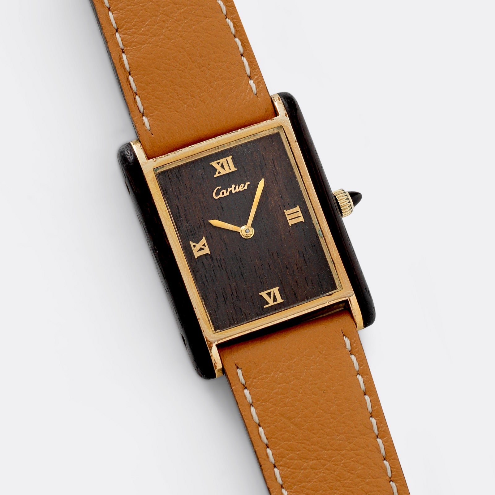 Cartier Tank Must de Cartier Wood Dial and Case