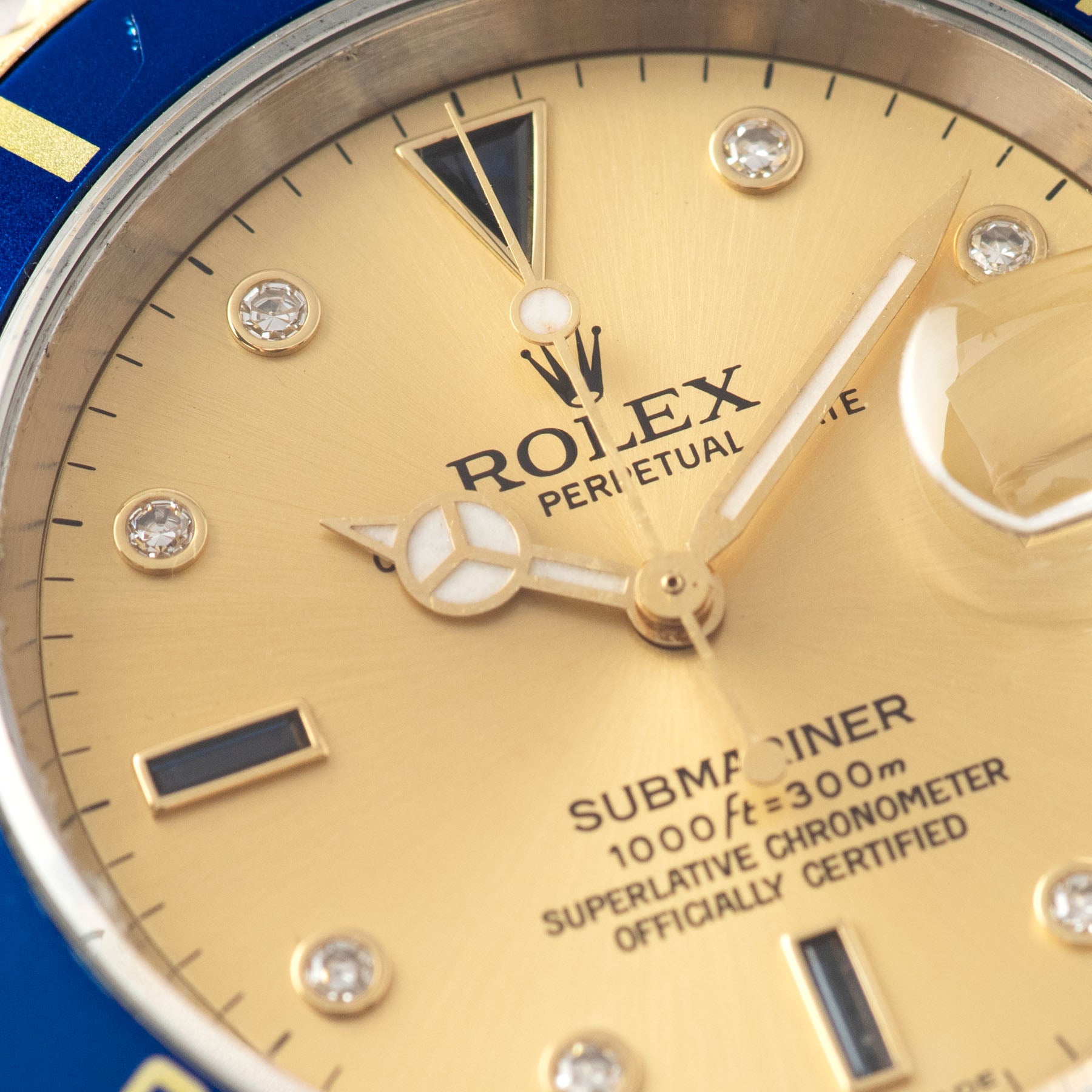 Rolex Submariner Date Sultan Dial Two-Tone 16613