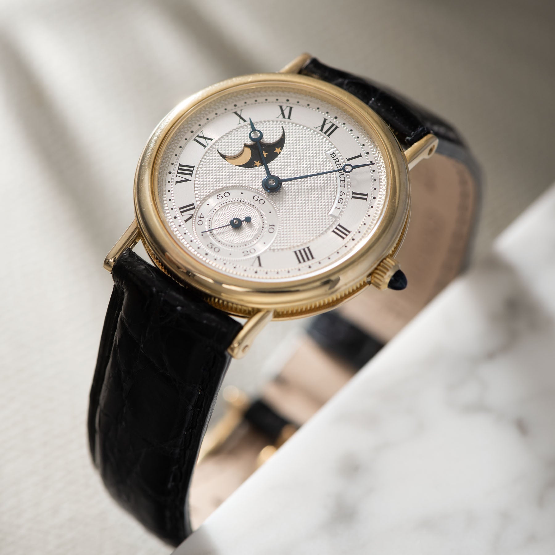 Breguet Moonphase Yellow Gold Dresswatch