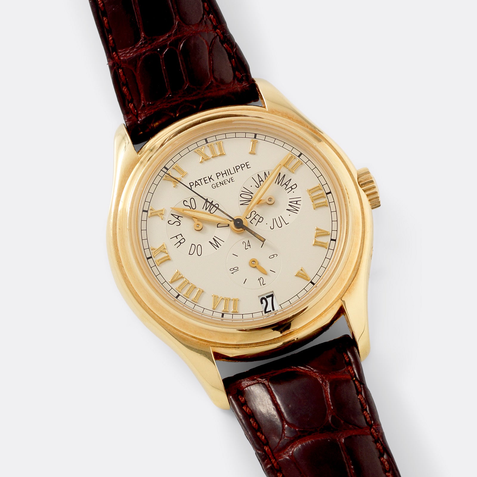 Patek Philippe Annual Calendar Yellow Gold Reference 5035