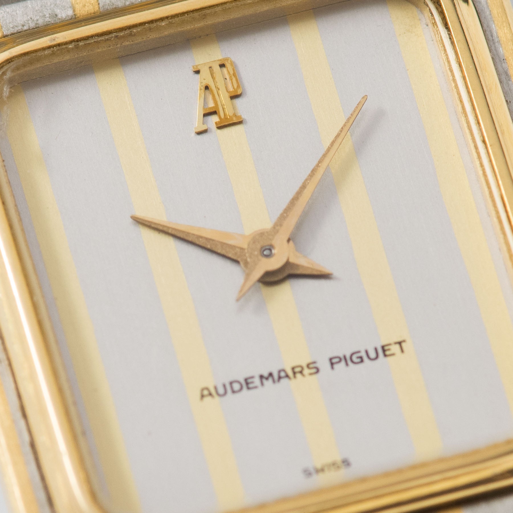 Audemars Piguet Zebra Steel and Gold Dress Watch