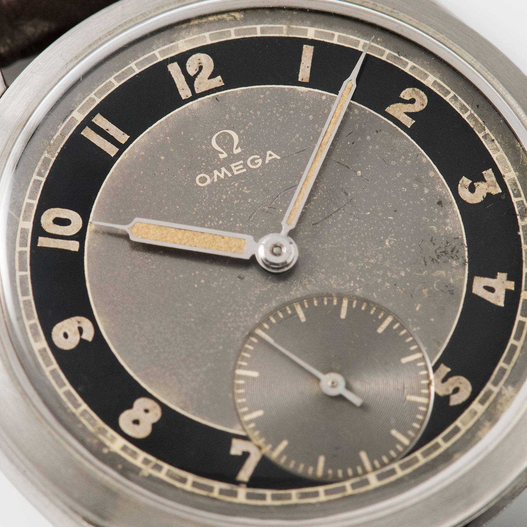 Omega Dress Watch Reference Grey Dial