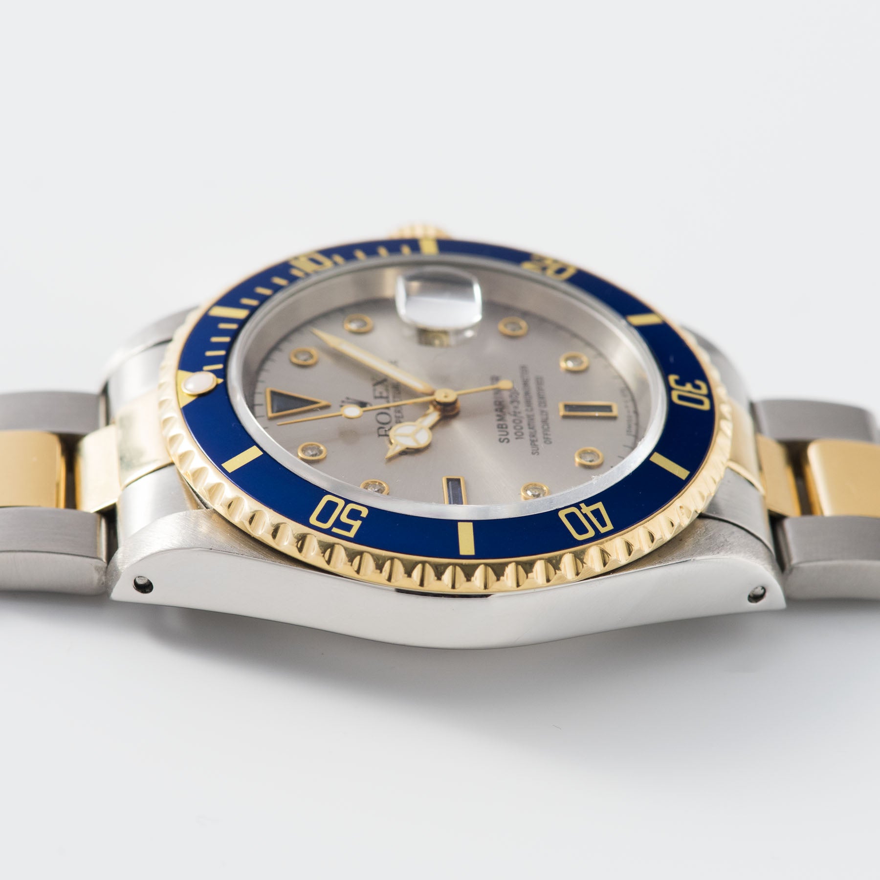 Rolex Submariner Date Serti Dial Two-Tone 16613