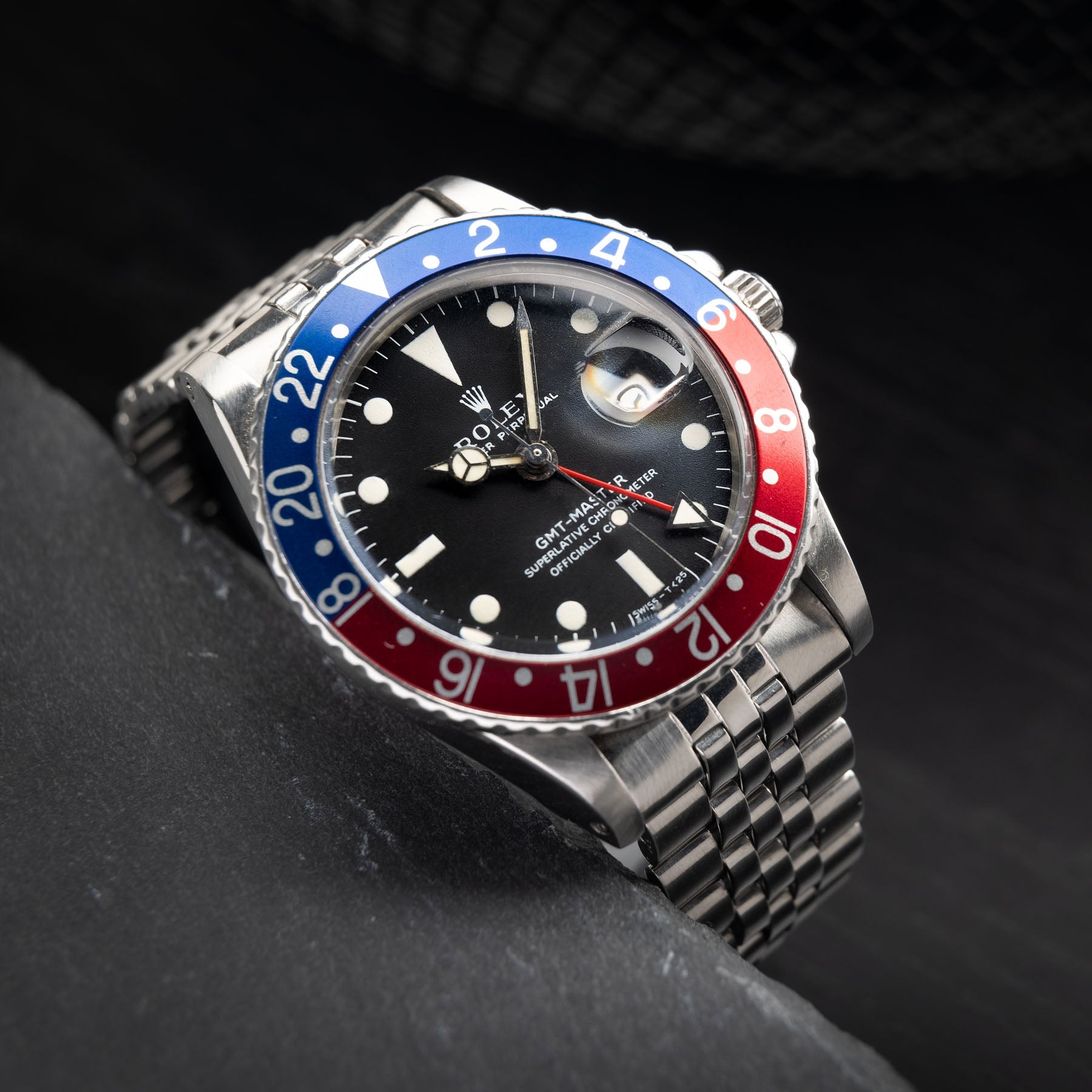 Rolex 1675 GMT Master Mk1 Long E Box and Papers