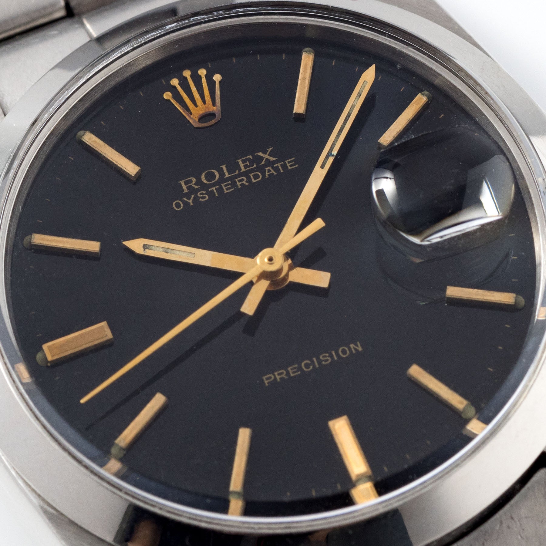 Rolex Oysterdate 6694 Black Dial