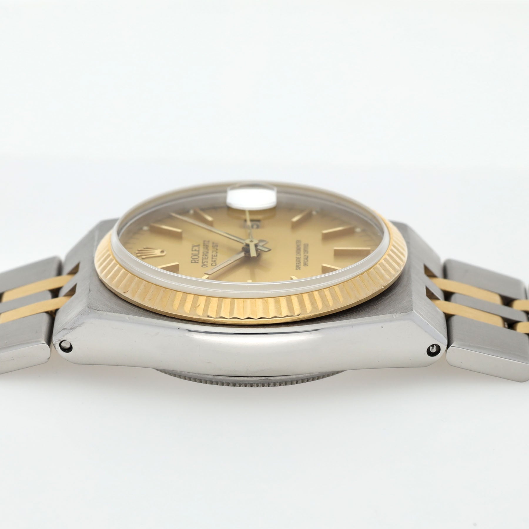 Rolex Oysterquartz Datejust 17013 Champagne Dial