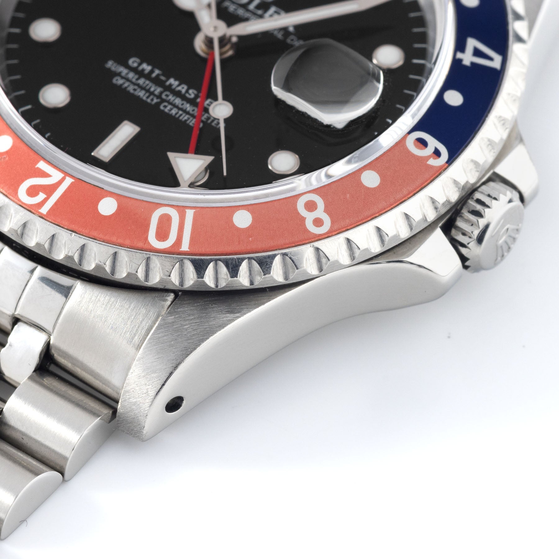 Rolex GMT-Master 16700 Faded Pepsi Swiss Only Dial